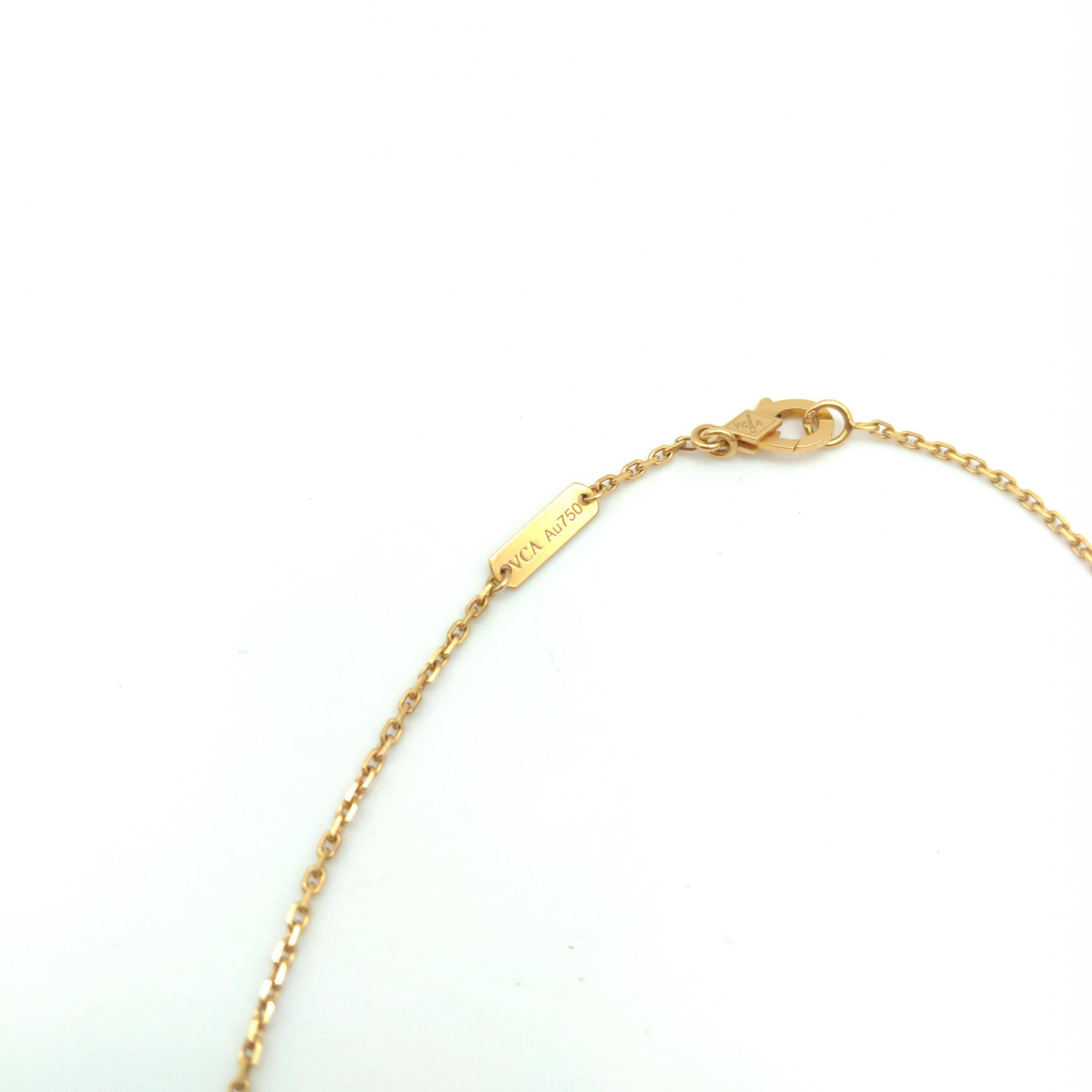 Van Cleef & Arpels Van Cleef&Arpels Necklace, Vintage Alhambra, 750 Gold ALC3305