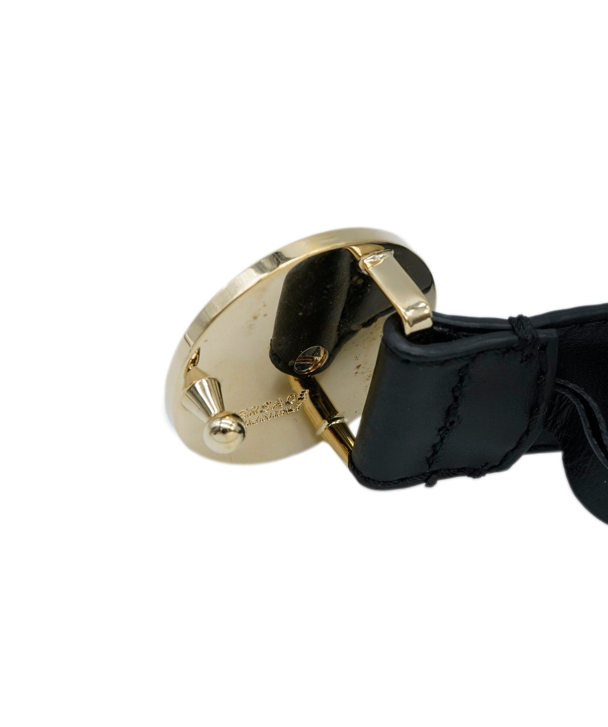 Versace Versace Belt Black Medusa ALC1014
