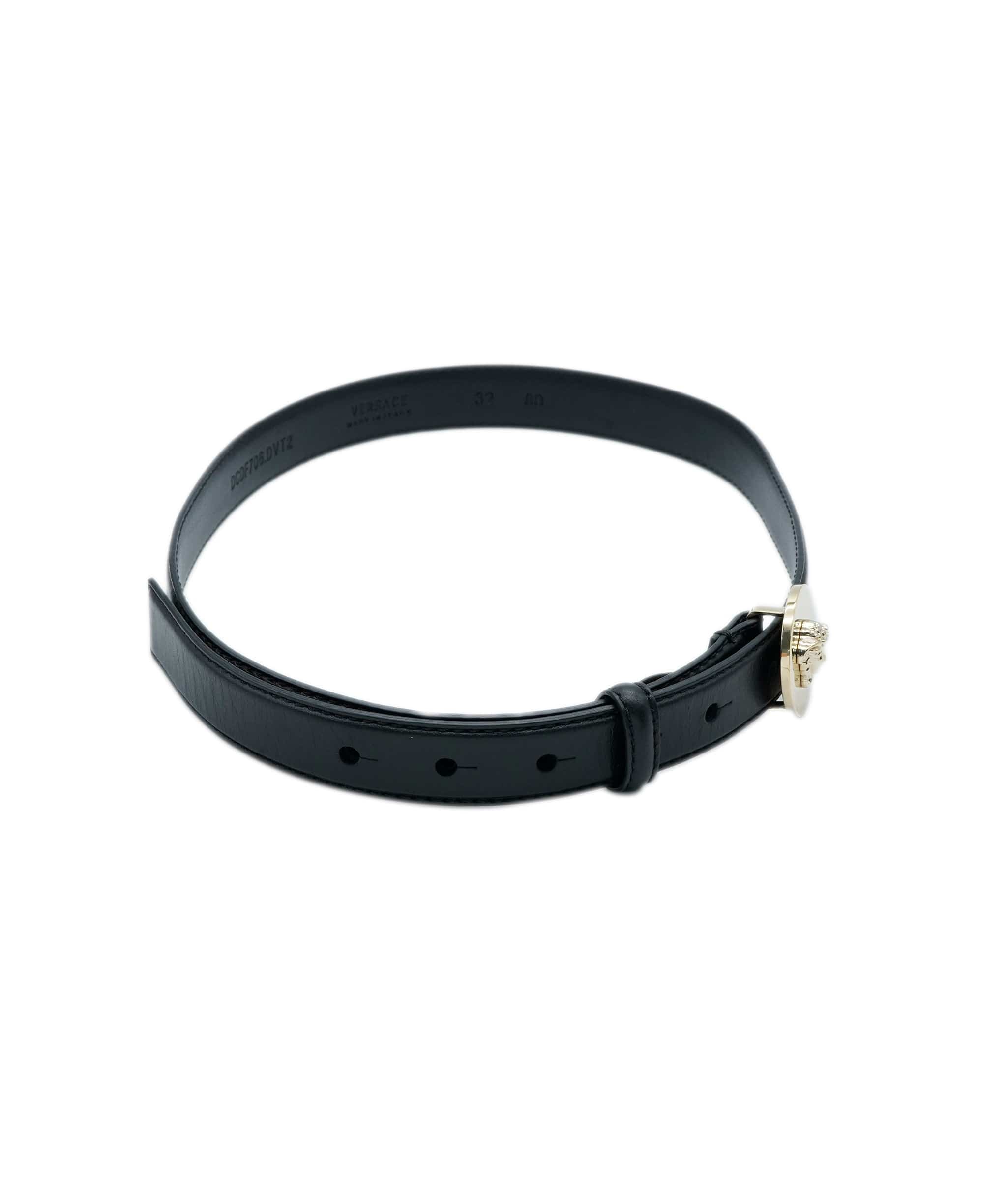 Versace Versace Belt Black Medusa ALC1014