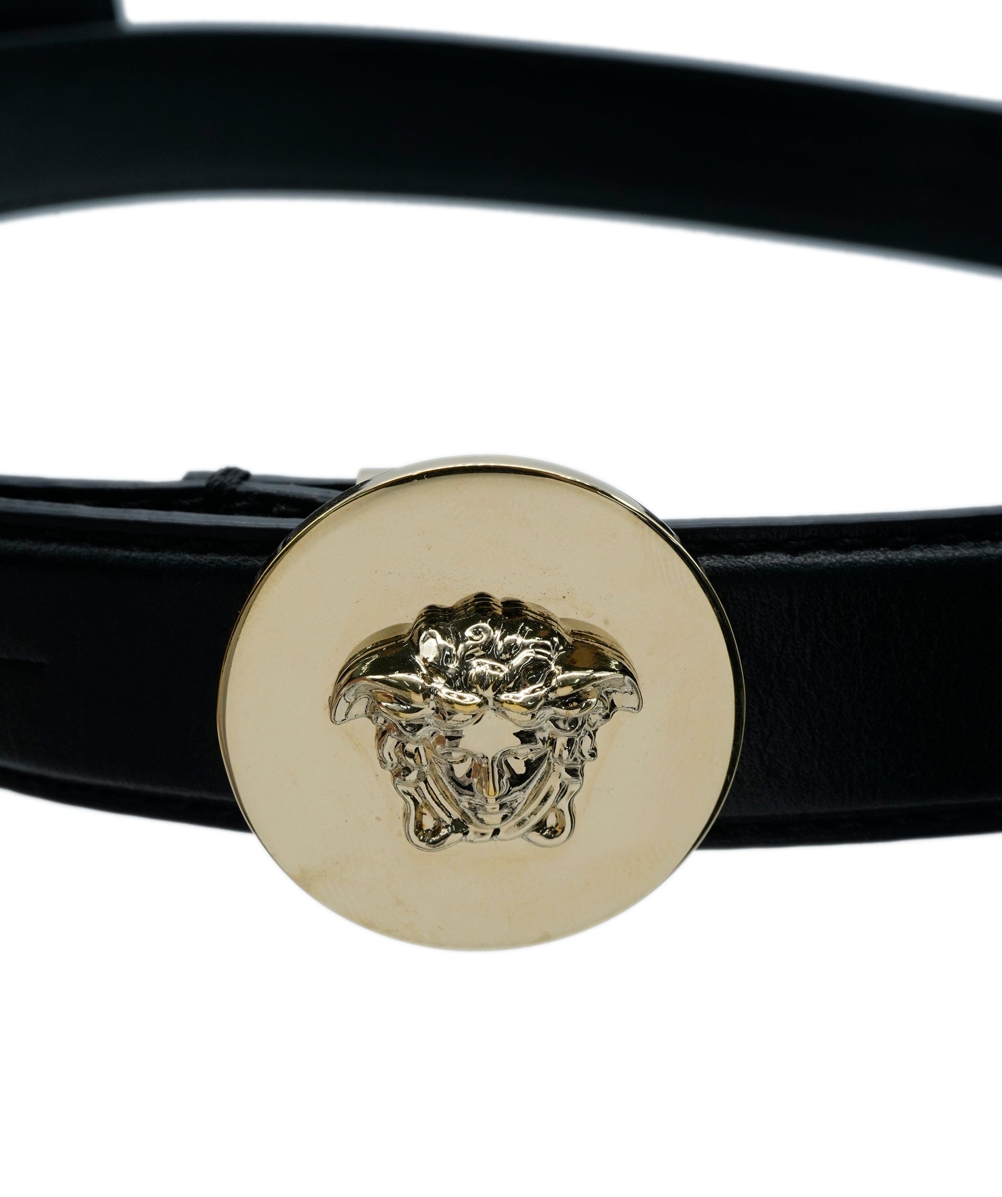 Versace Versace Belt Black Medusa ALC1014