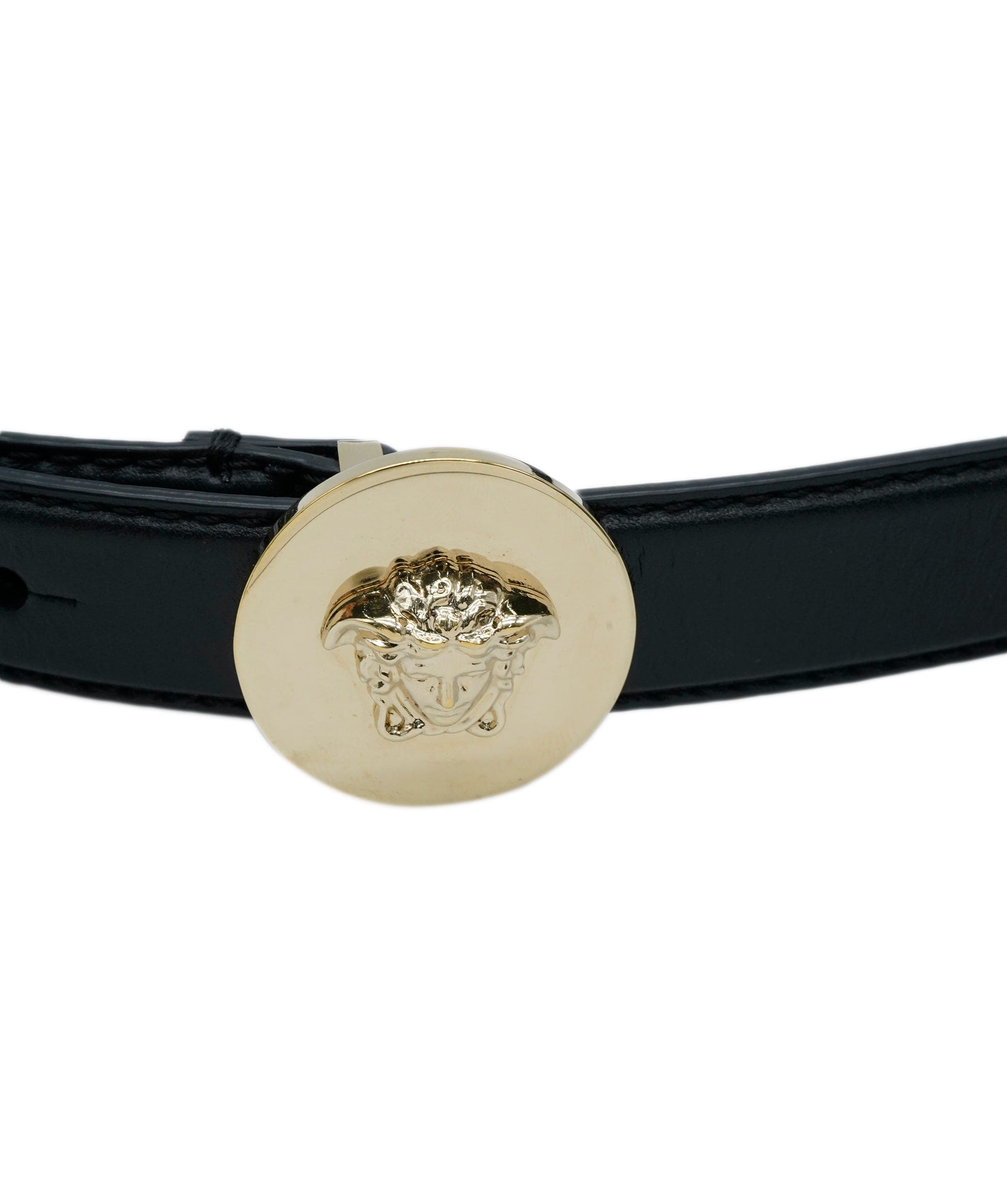 Versace Versace Belt Black Medusa ALC1014