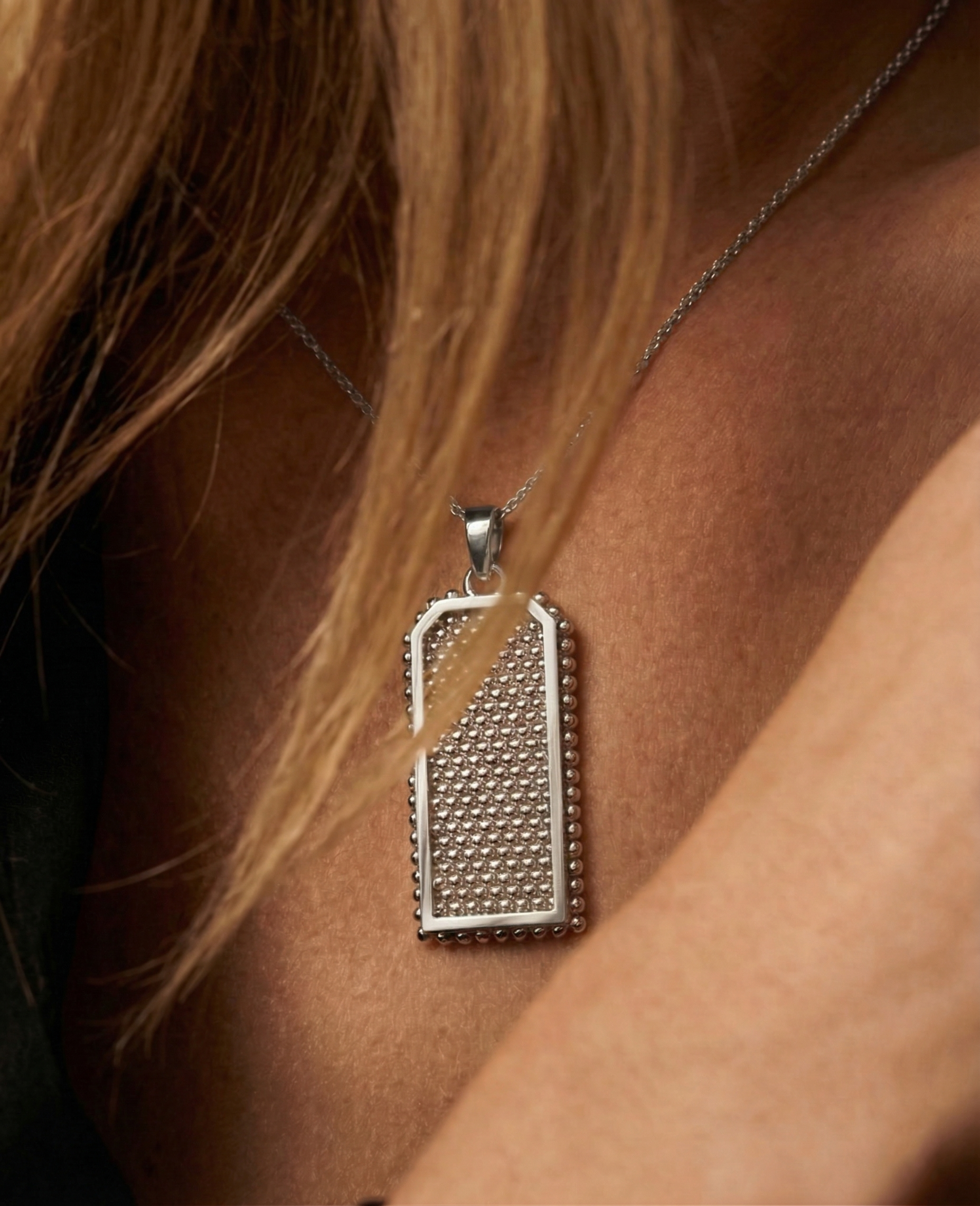 Cartouche Pendant Large