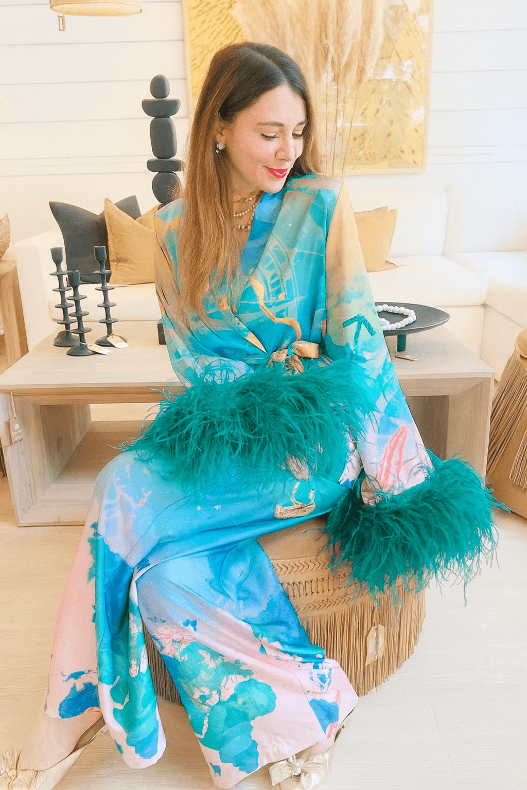 White Hello Jacket Jokko Plumage Sagittarius / سترة Jokko
