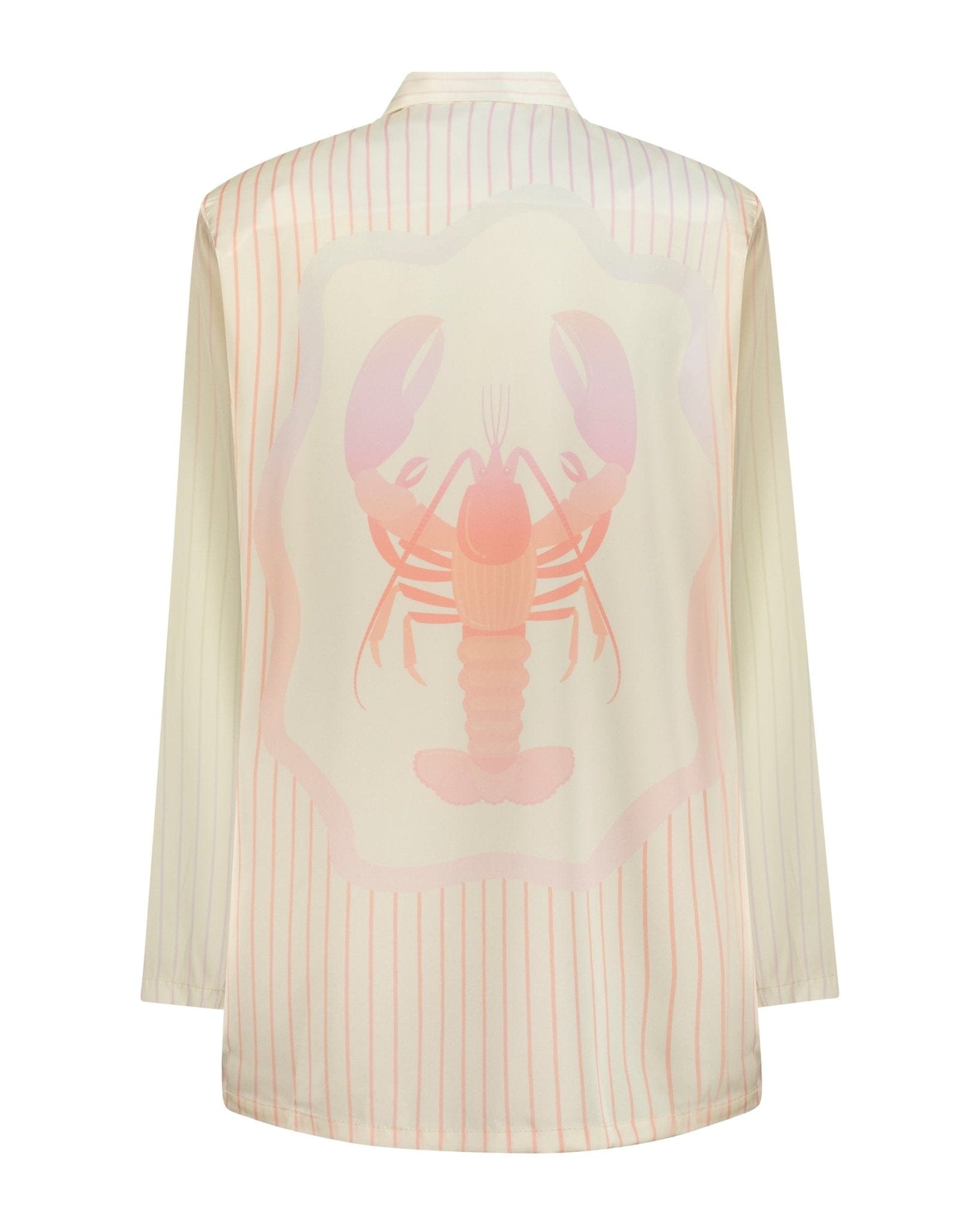 White Hello Jacket Harris Lobster Gradient Off White | بلوزة نسائية Harris