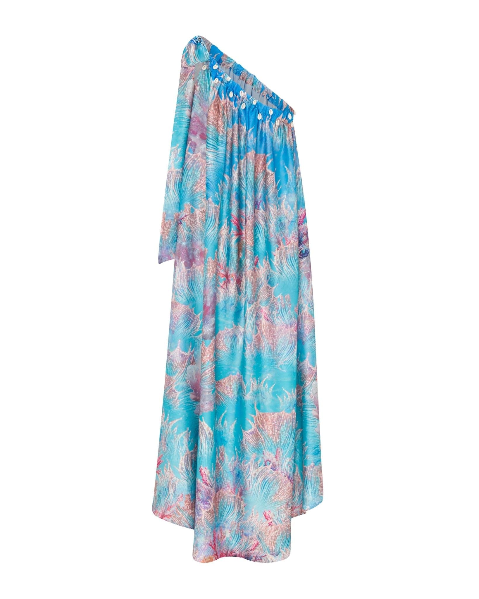White Hello Oro Astrology Pisces Blue l |فستان Oro