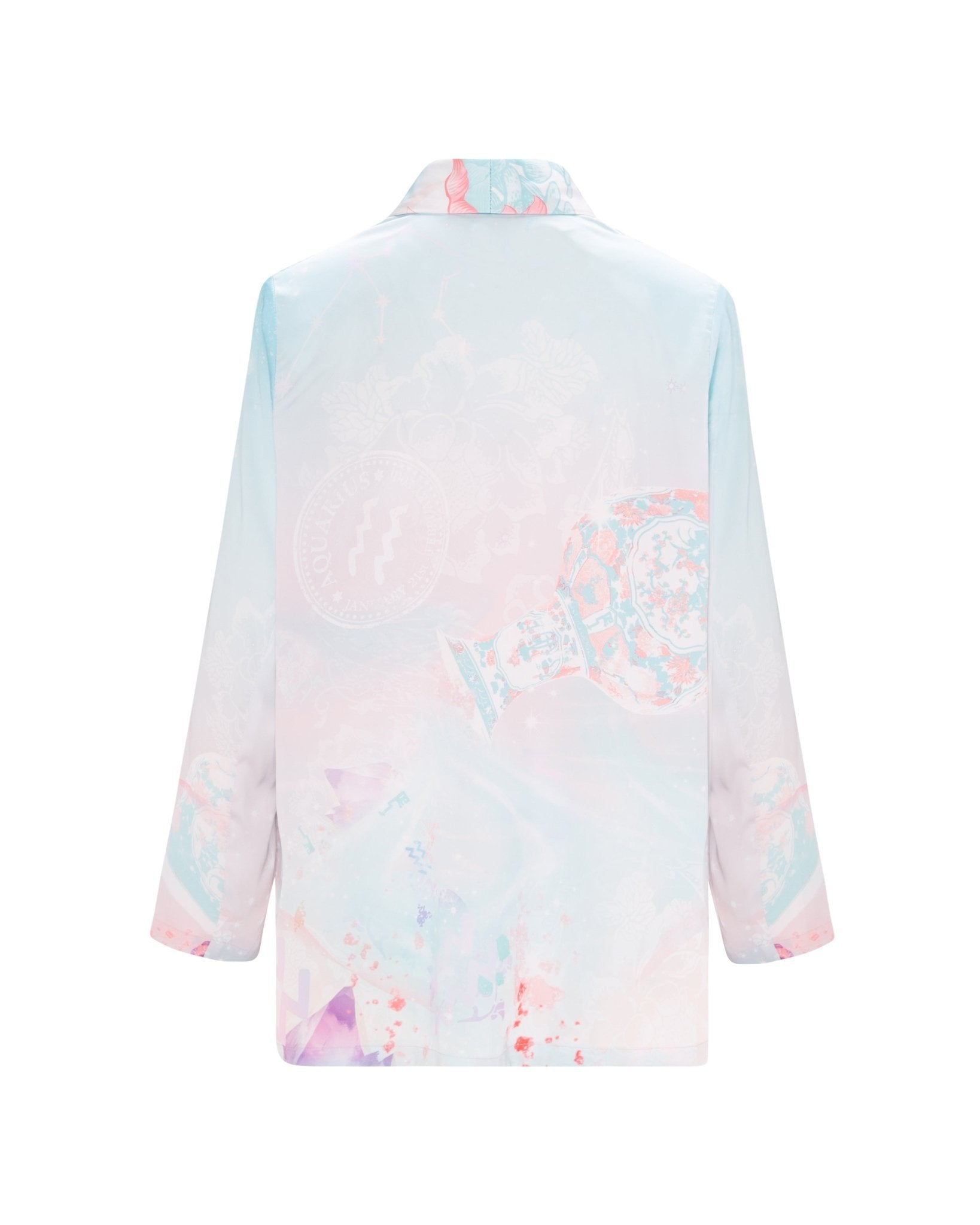 White Hello Jacket Jacky Astrology Aquarius Jacky