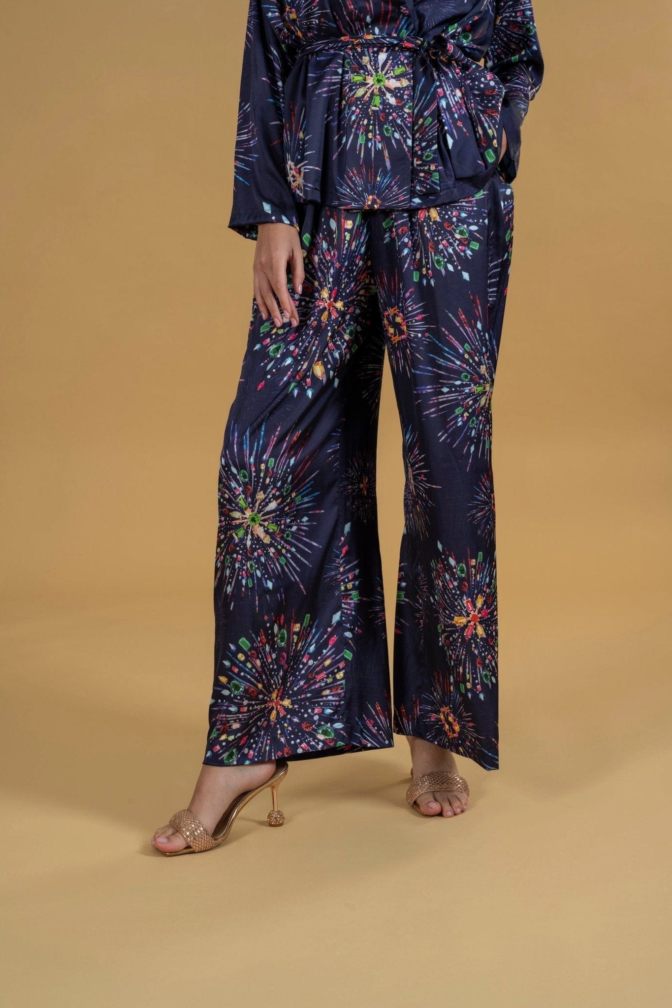 White Hello Trouser Jackomo Firework Navy|سروال Firework