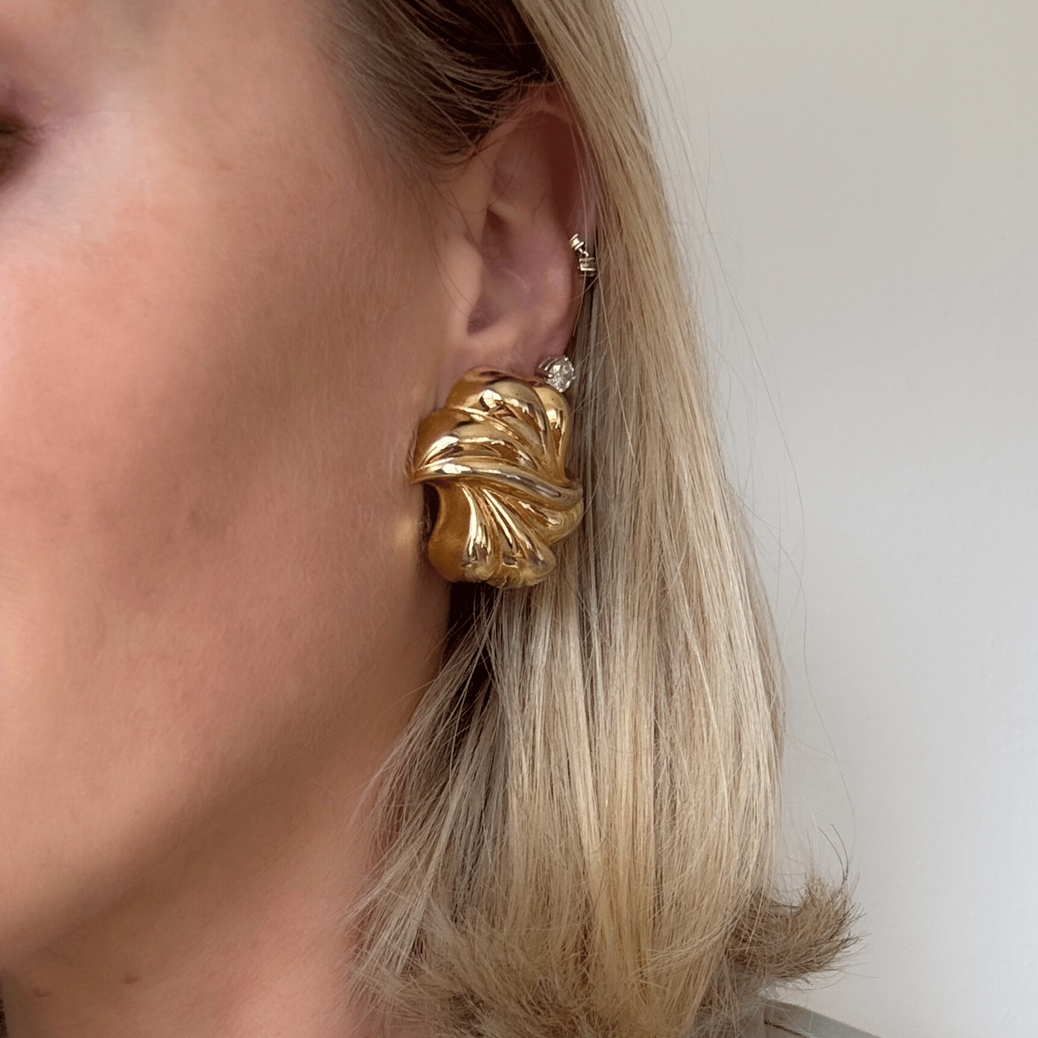 WillowFineJewellery Vintage large statement earrings