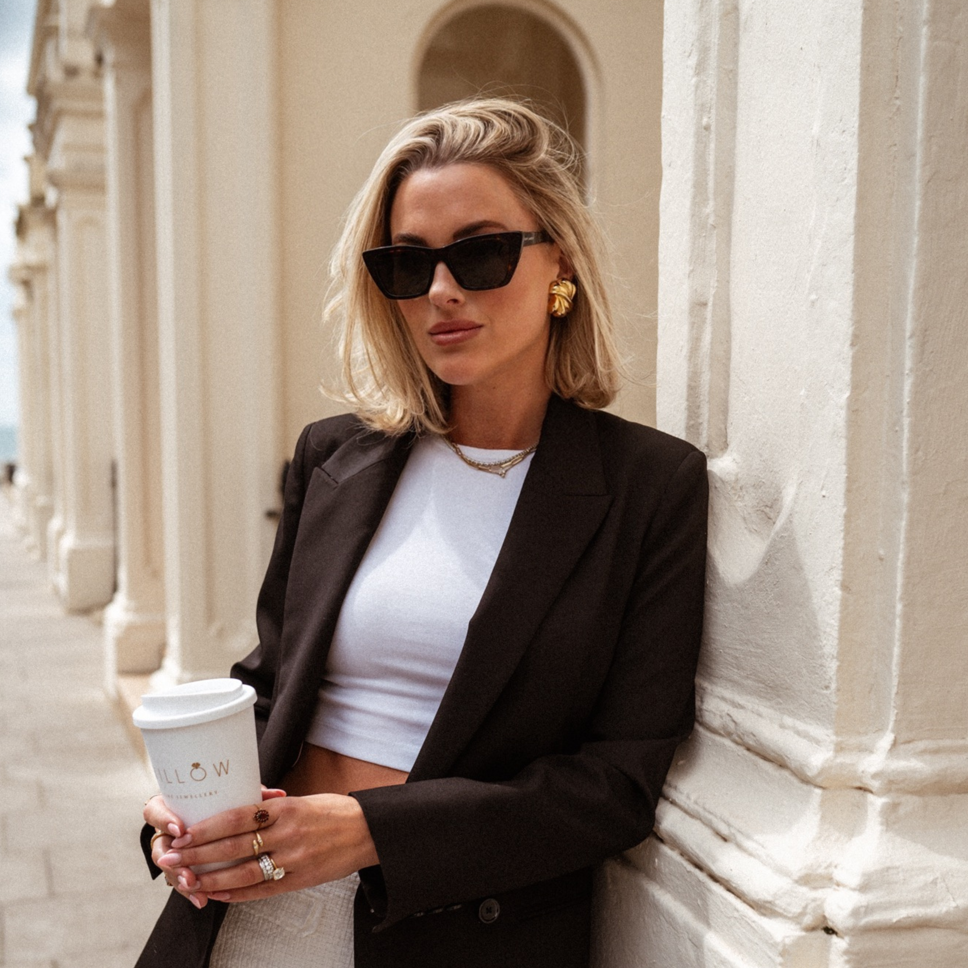 WillowFineJewellery Vintage large statement earrings