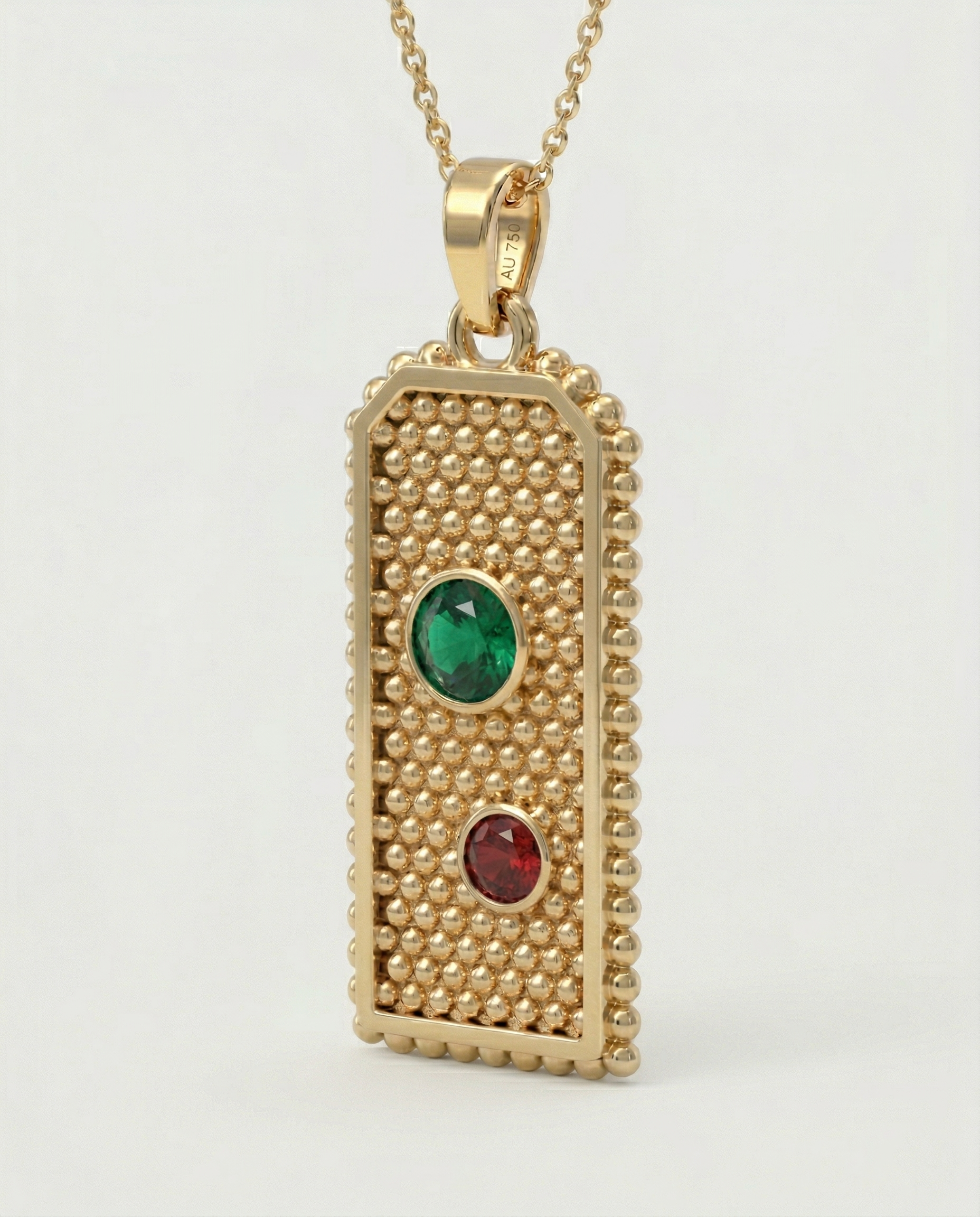 Cartouche II Pendant Large