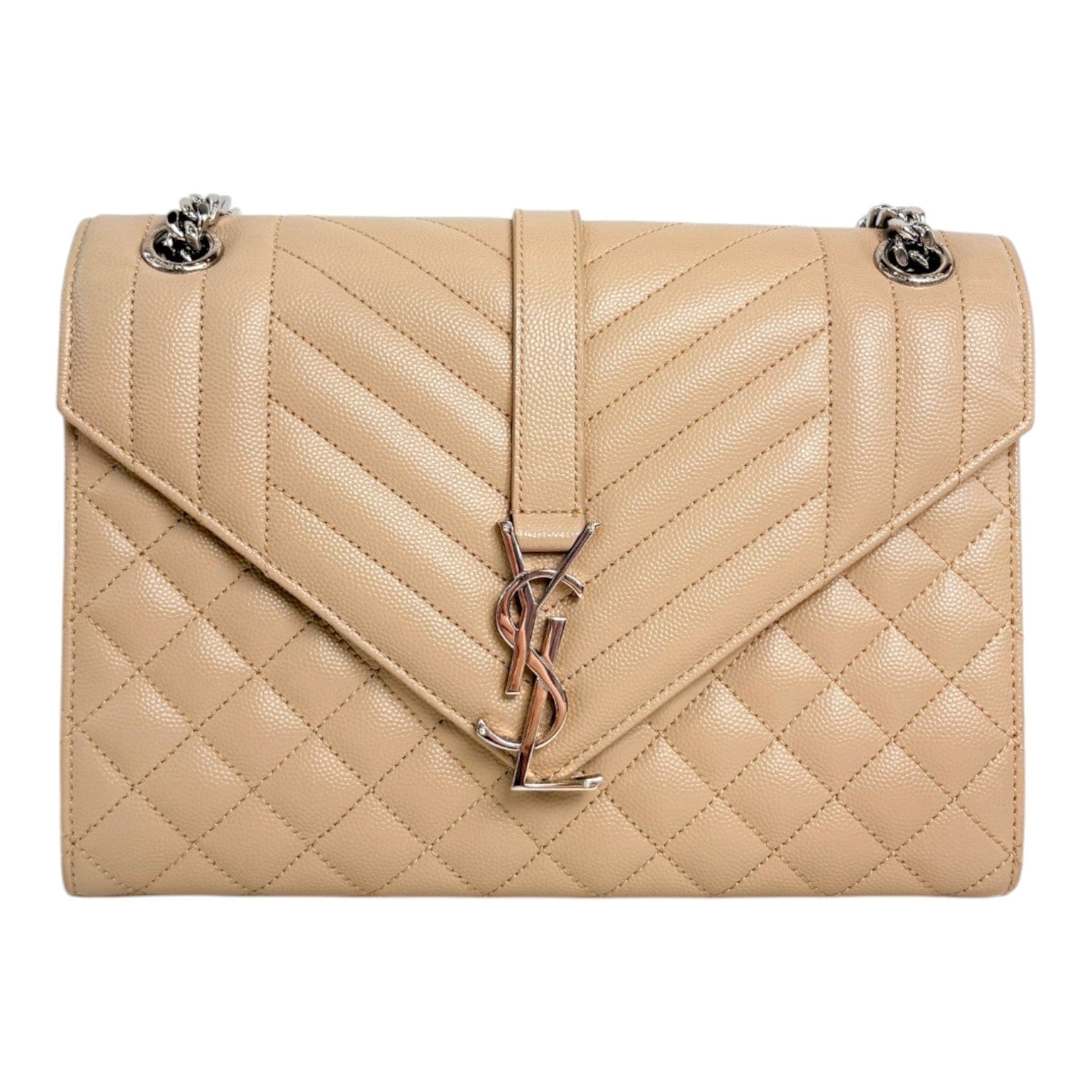 YSL YSL Beige Envelope Bag