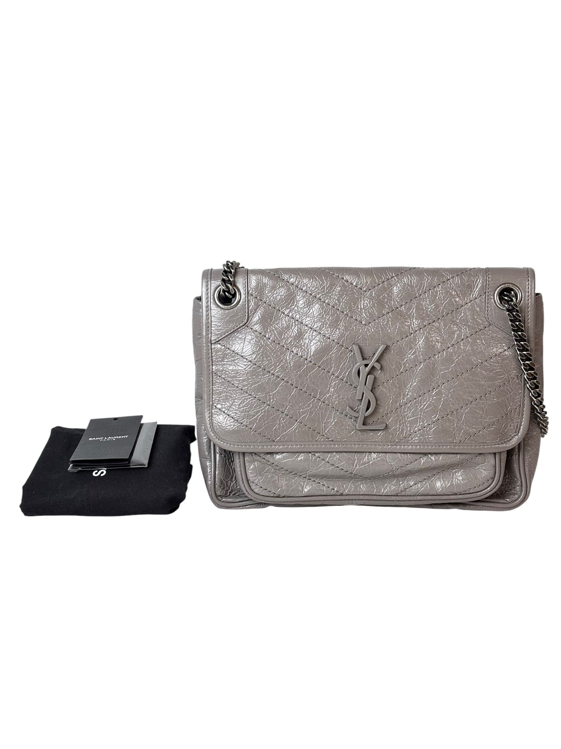 YSL YSL Medium Niki Grey Bag