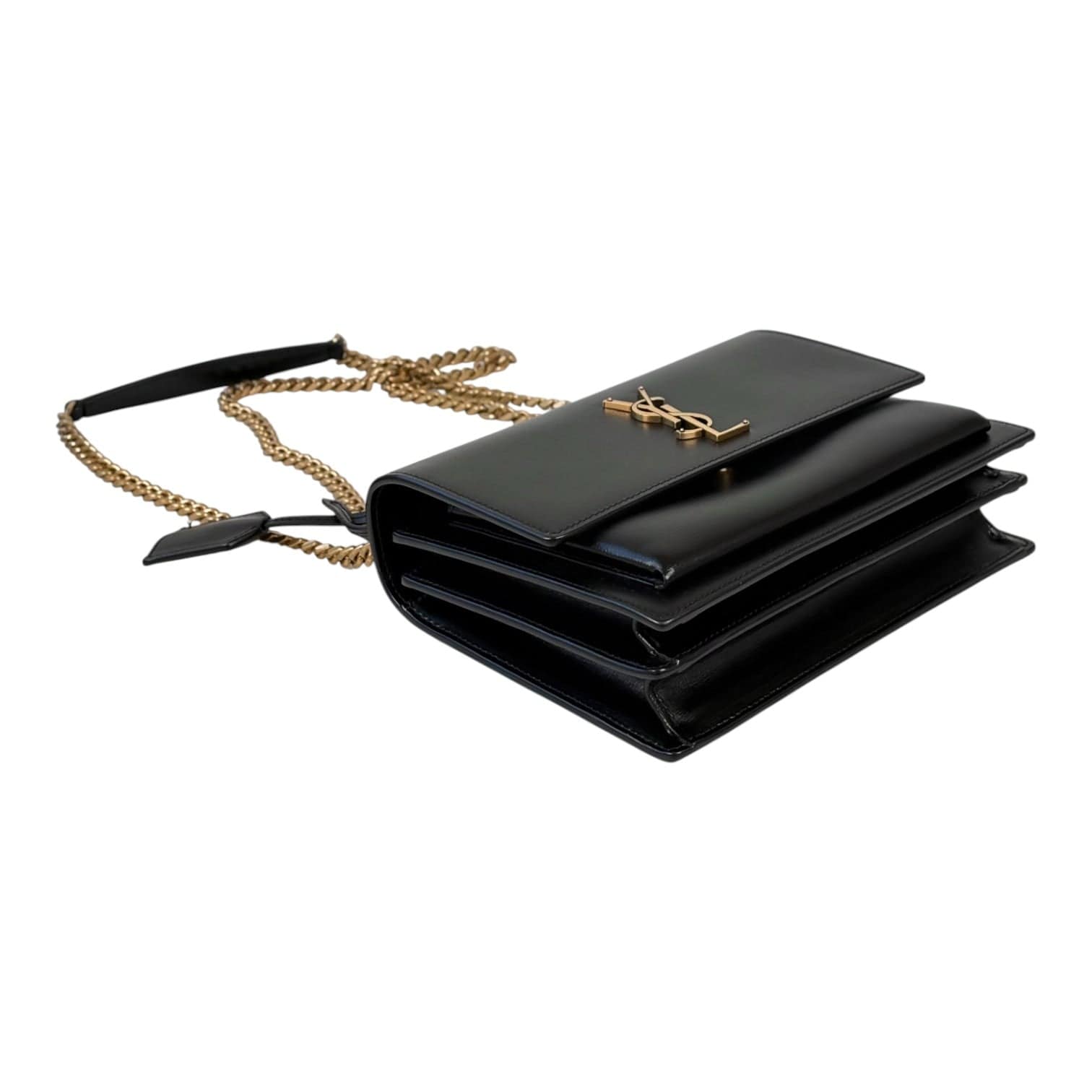 YSL YSL Sunset Medium Black Bag