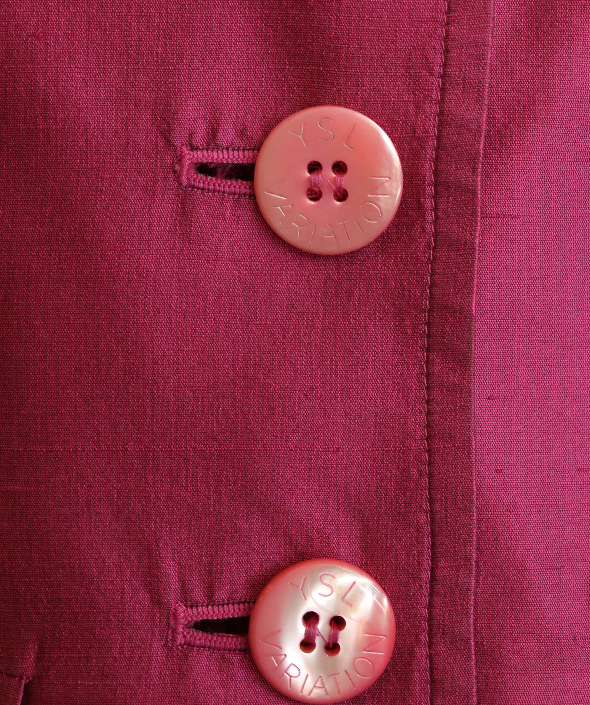 Yves Saint Laurent YSL Fuschia Jacket AGC2934