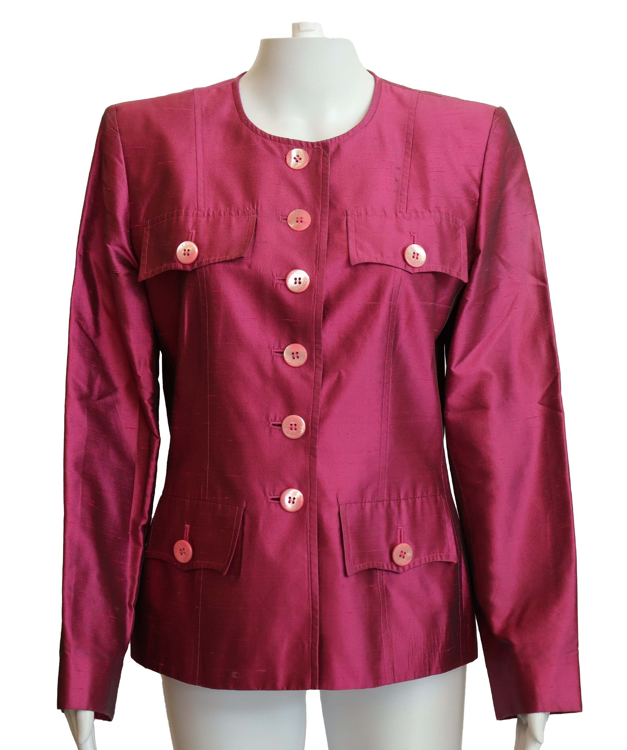 Yves Saint Laurent YSL Fuschia Jacket AGC2934
