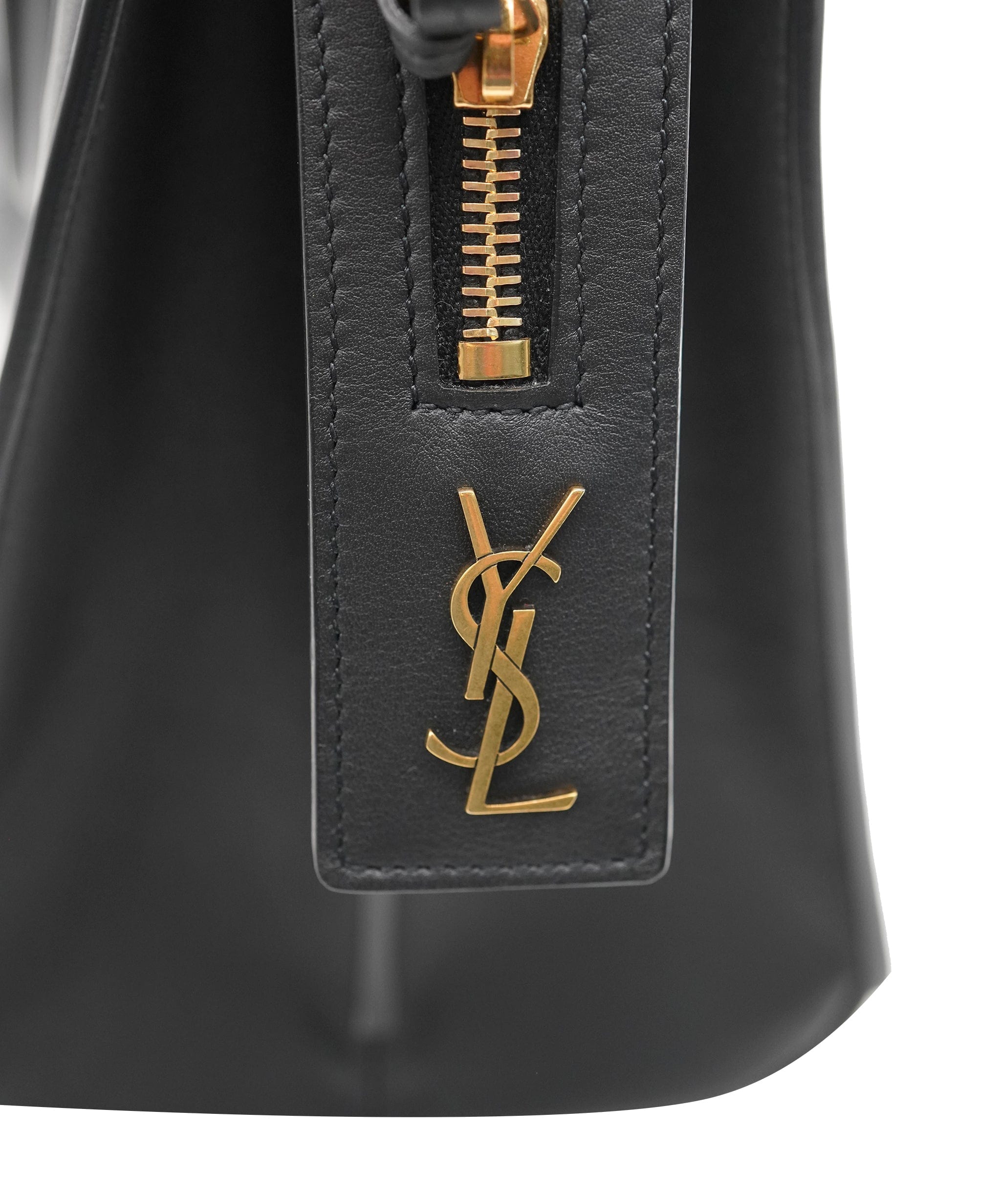 Yves Saint Laurent Saint Laurent Black Shopper Style Crossbody Bag ALL1030