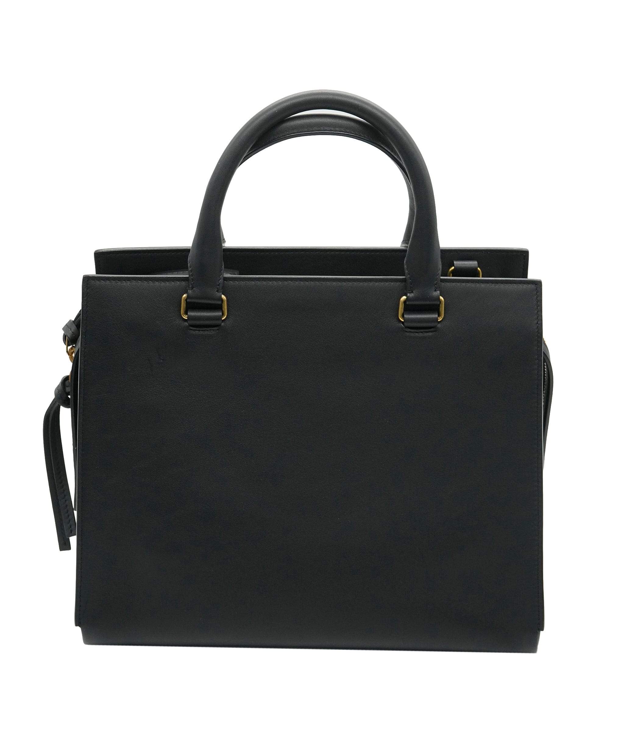 Yves Saint Laurent Saint Laurent Black Shopper Style Crossbody Bag ALL1030