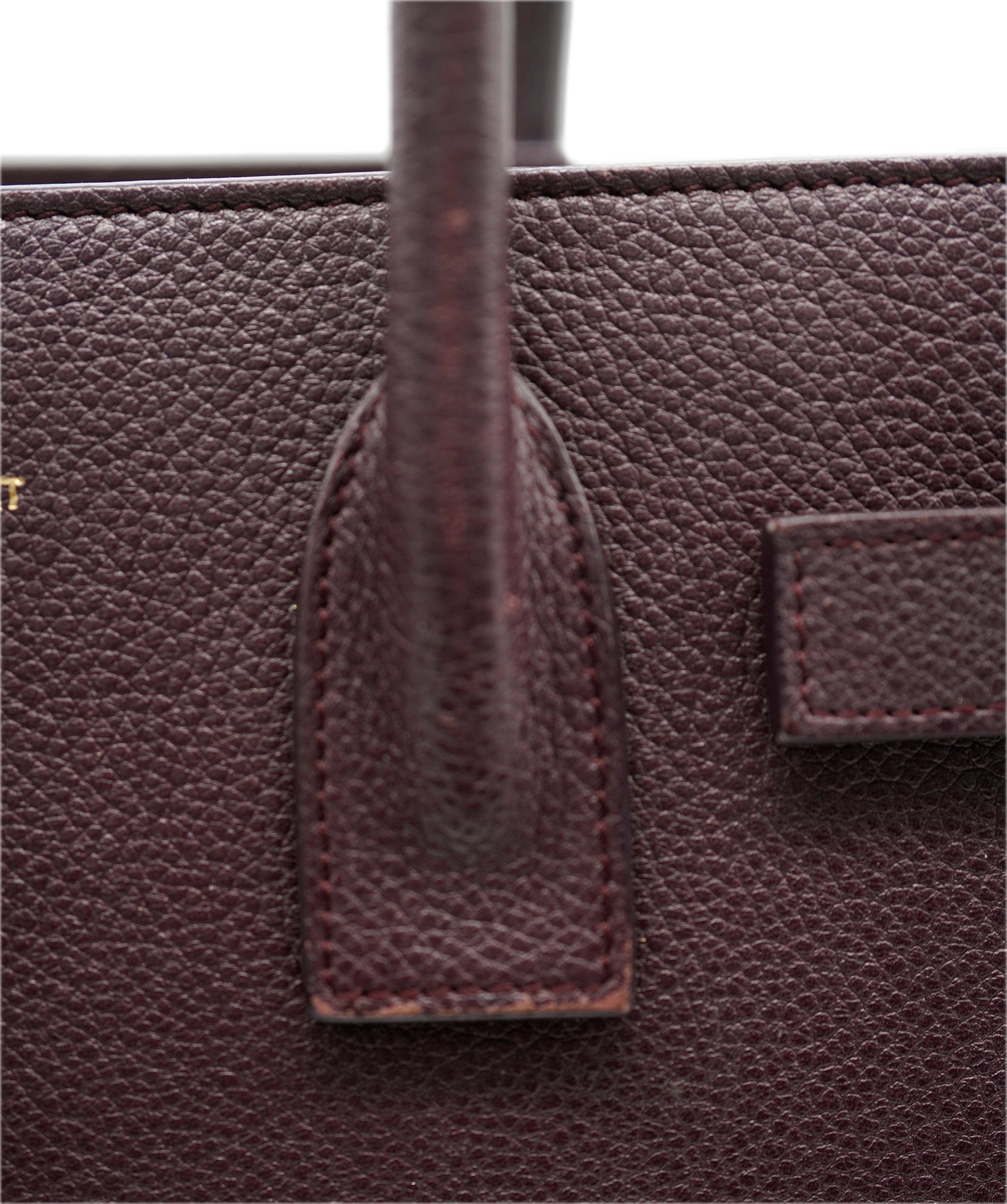 Yves Saint Laurent Saint Laurent Sac De Jour Nano Burgundy ALC1094