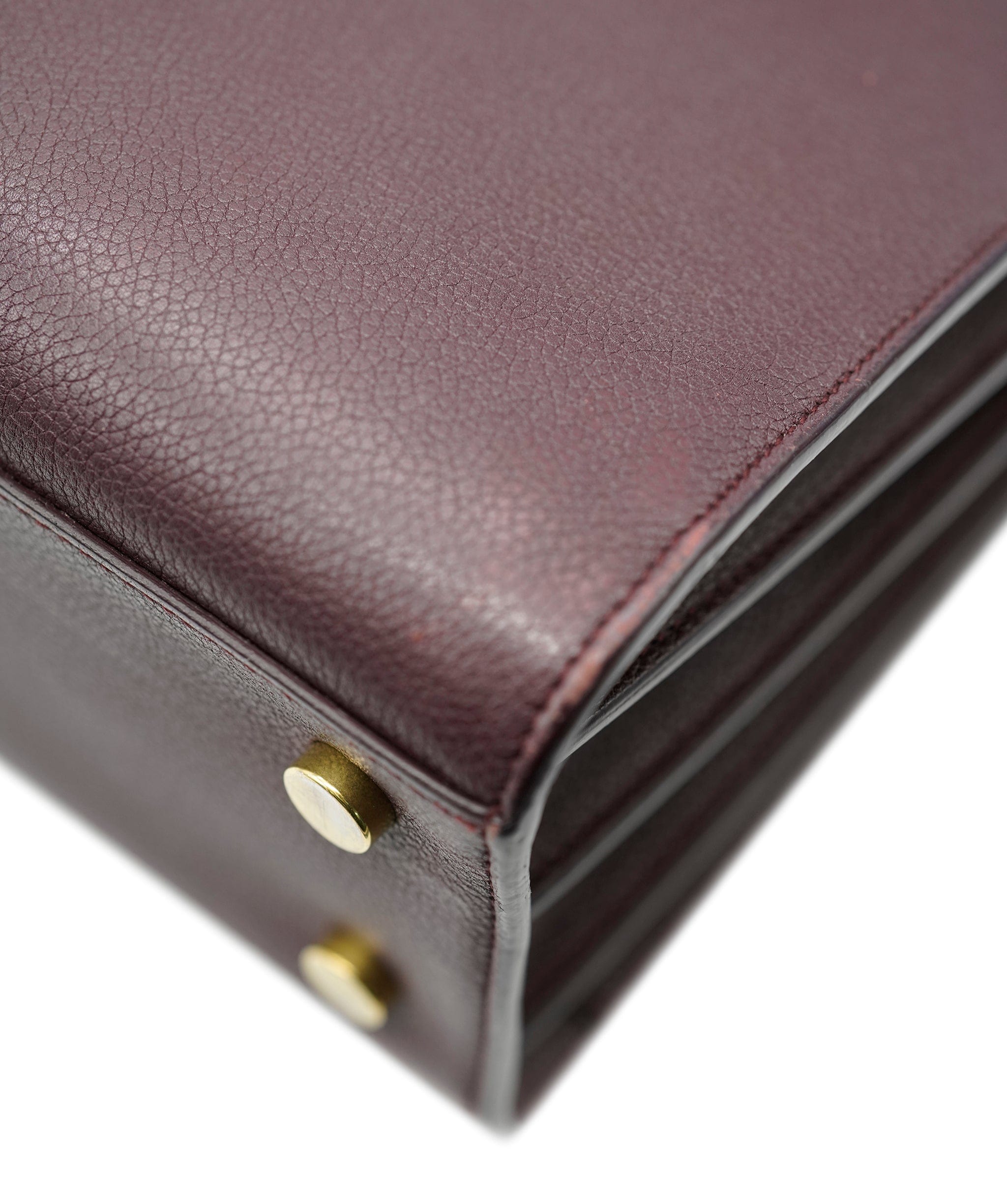 Yves Saint Laurent Saint Laurent Sac De Jour Nano Burgundy ALC1094