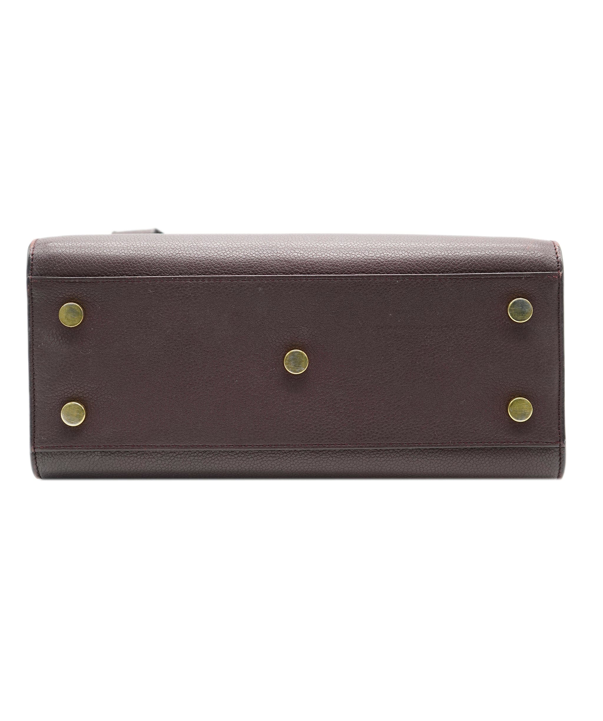 Yves Saint Laurent Saint Laurent Sac De Jour Nano Burgundy ALC1094