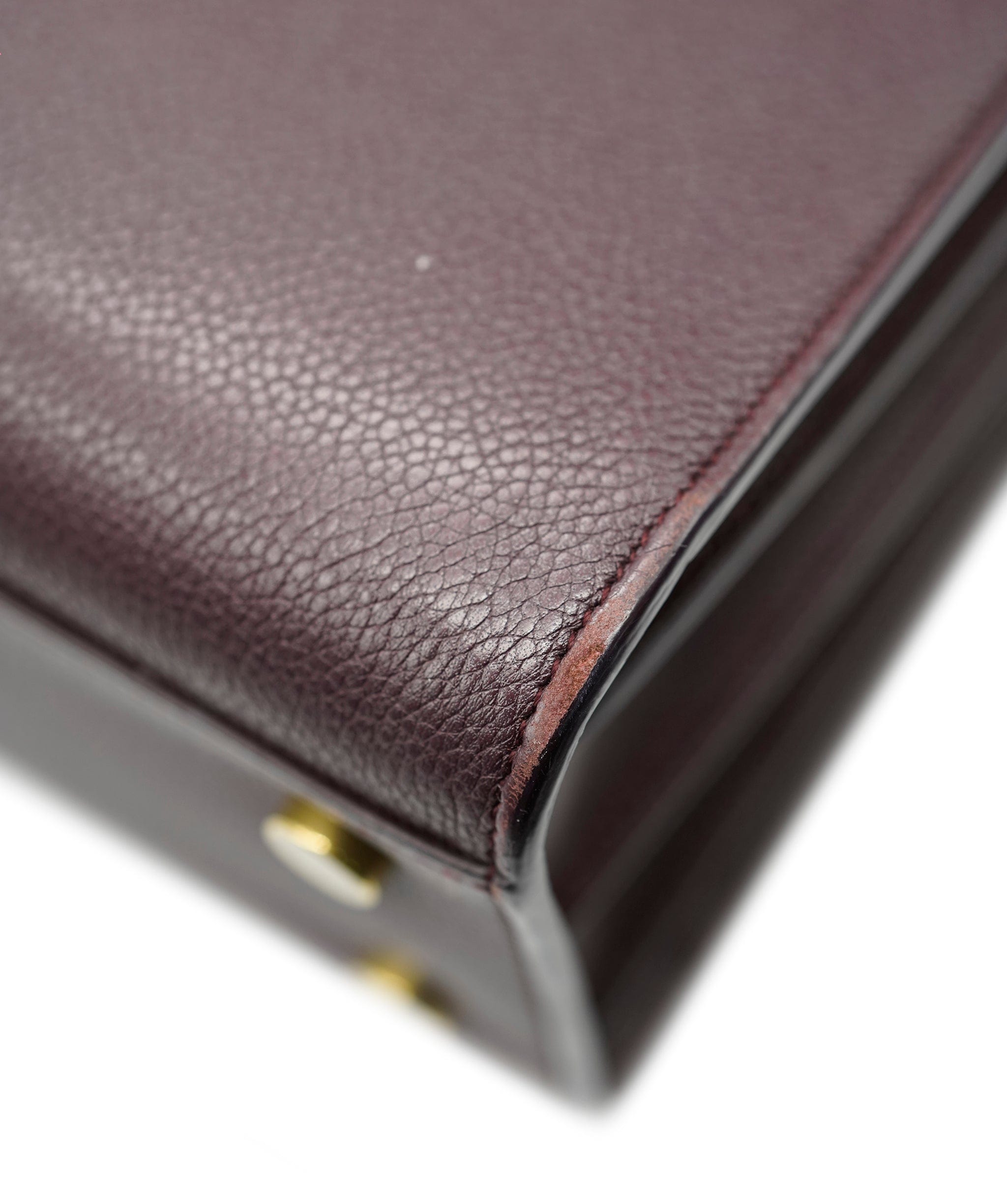 Yves Saint Laurent Saint Laurent Sac De Jour Nano Burgundy ALC1094