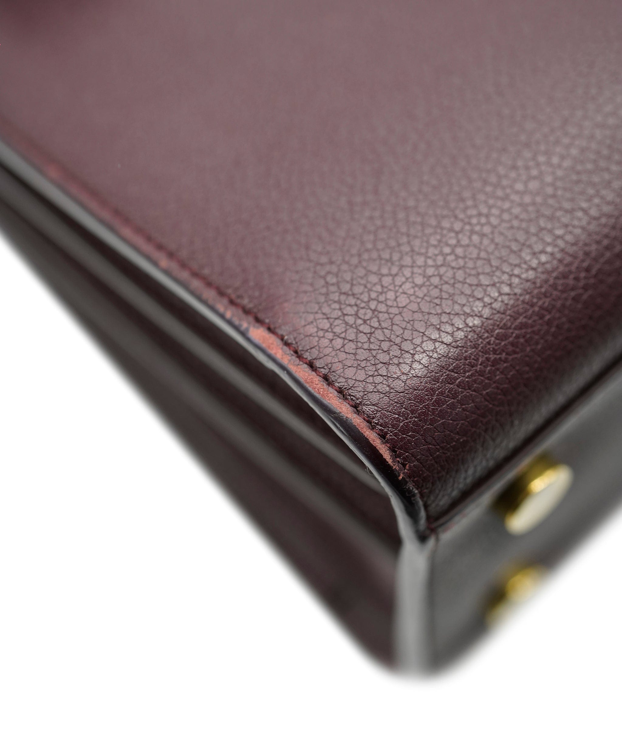 Yves Saint Laurent Saint Laurent Sac De Jour Nano Burgundy ALC1094