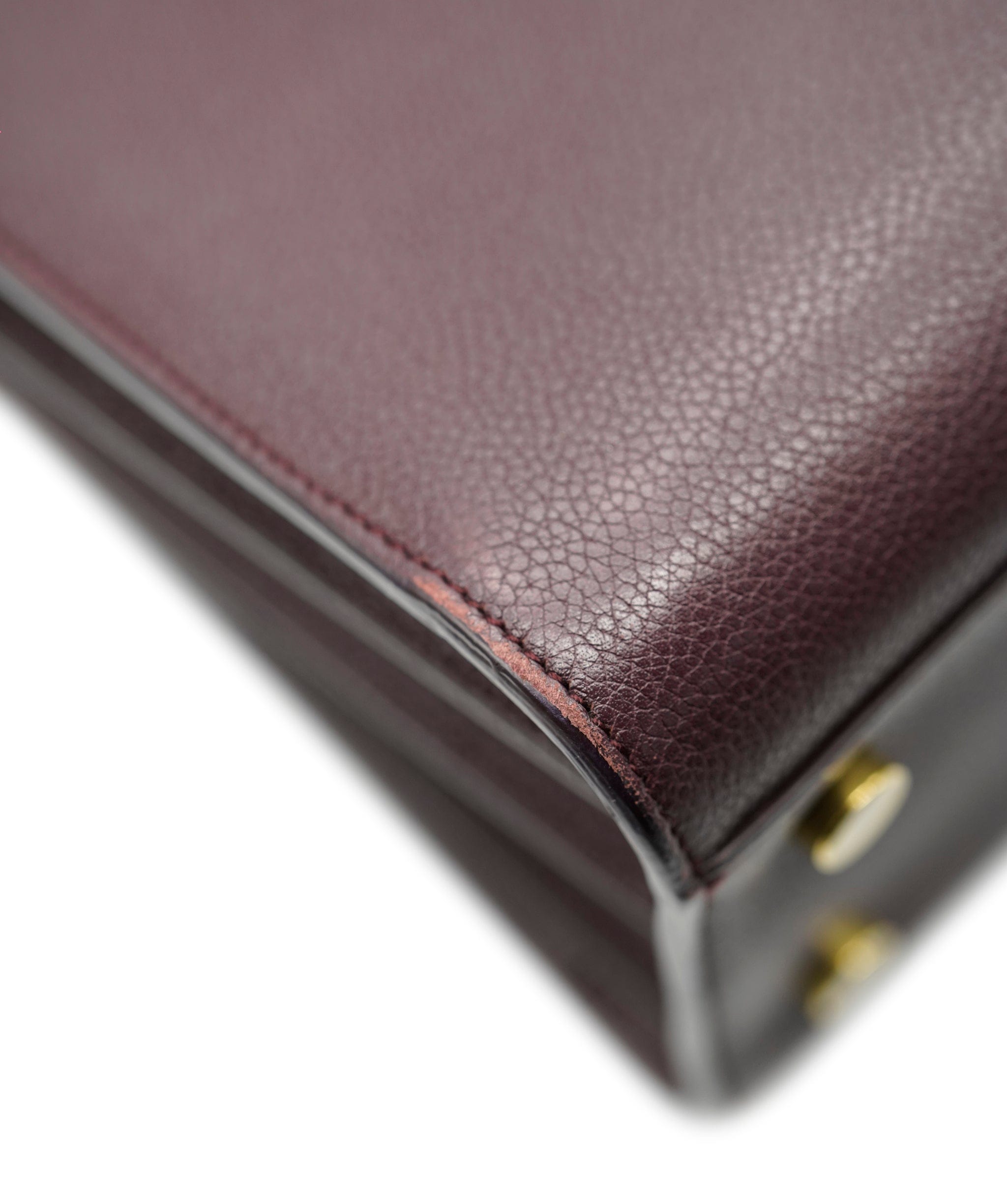 Yves Saint Laurent Saint Laurent Sac De Jour Nano Burgundy ALC1094