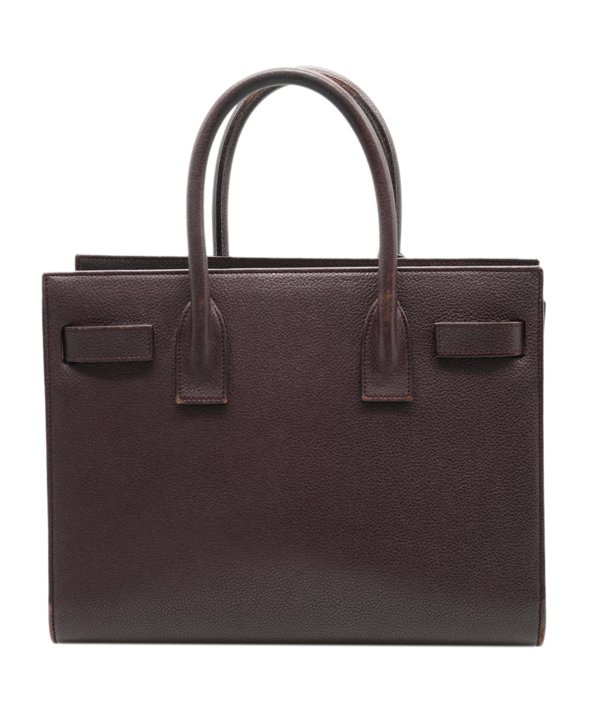 Yves Saint Laurent Saint Laurent Sac De Jour Nano Burgundy ALC1094