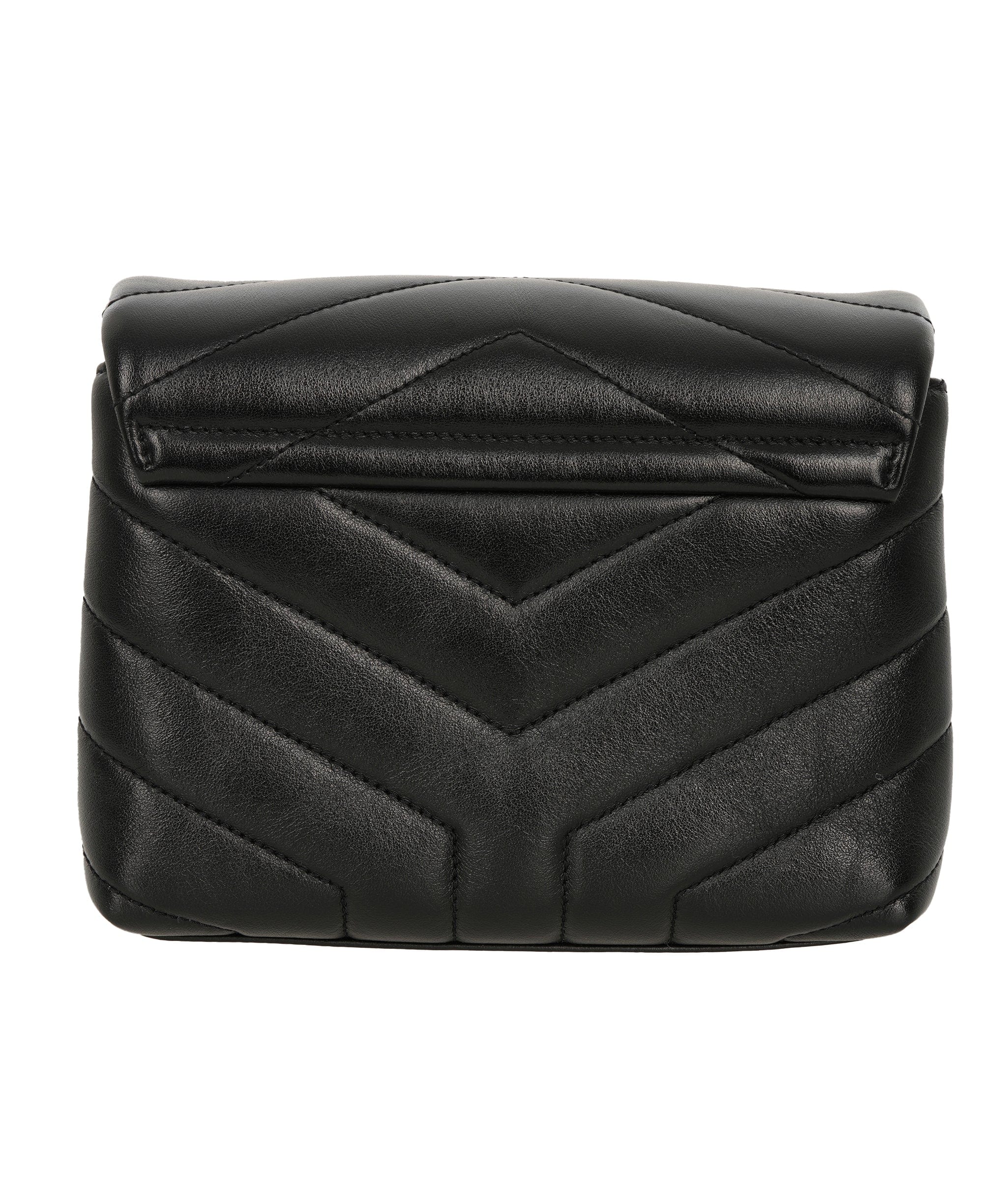 Yves Saint Laurent YSL Lou Lou Mini Chevron Bag With Silver Hardware ALC2293