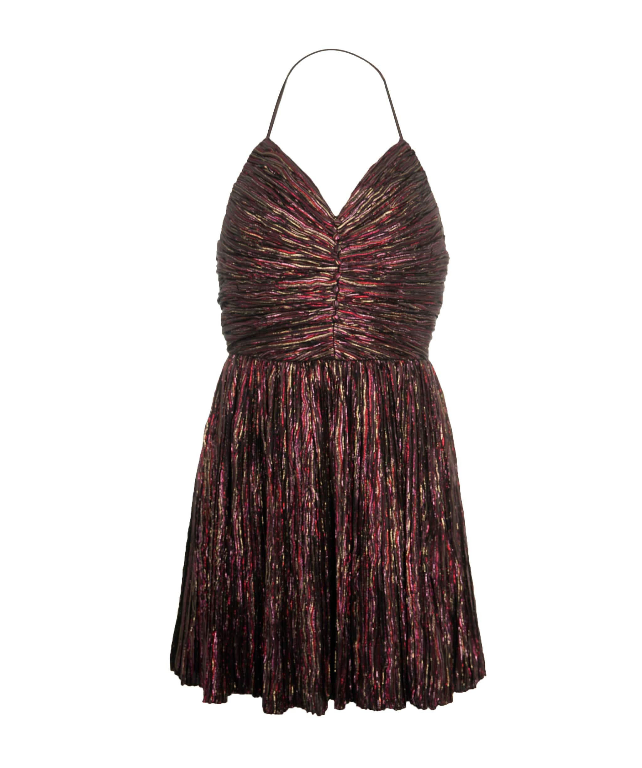 Yves Saint Laurent Robe Sl lurex multicolore AVC1671