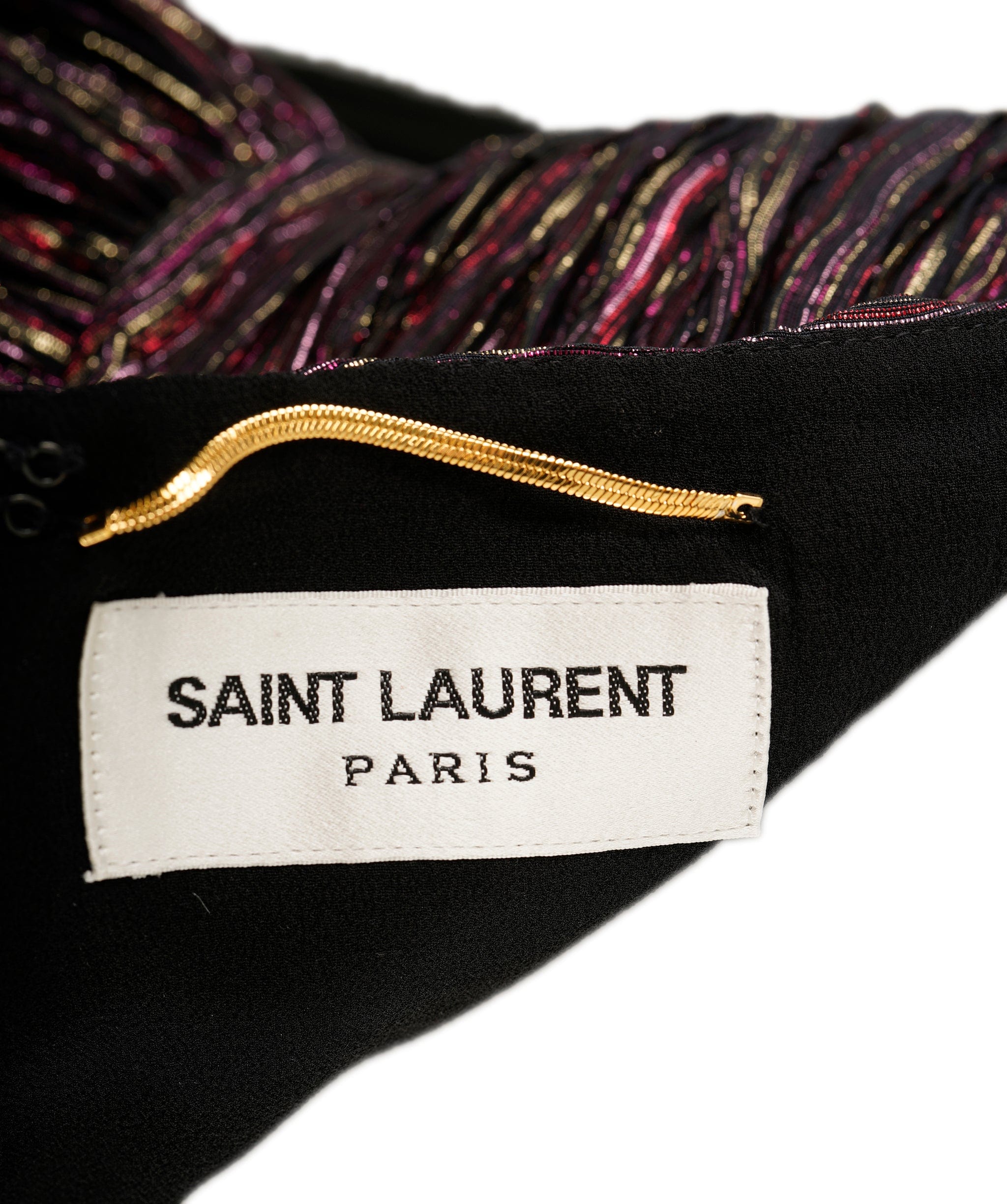 Yves Saint Laurent Robe Sl lurex multicolore AVC1671