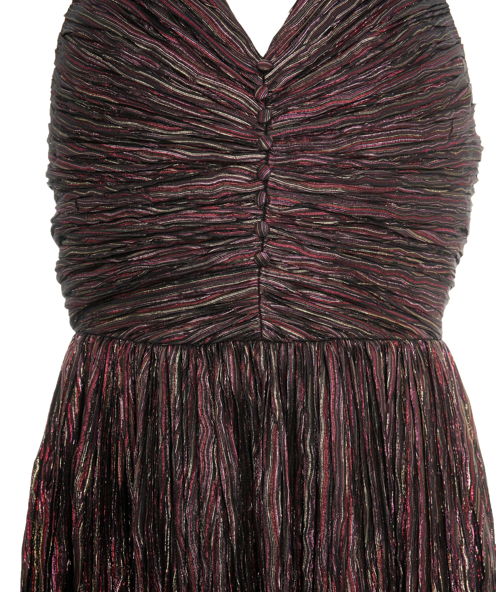 Yves Saint Laurent Robe Sl lurex multicolore AVC1671