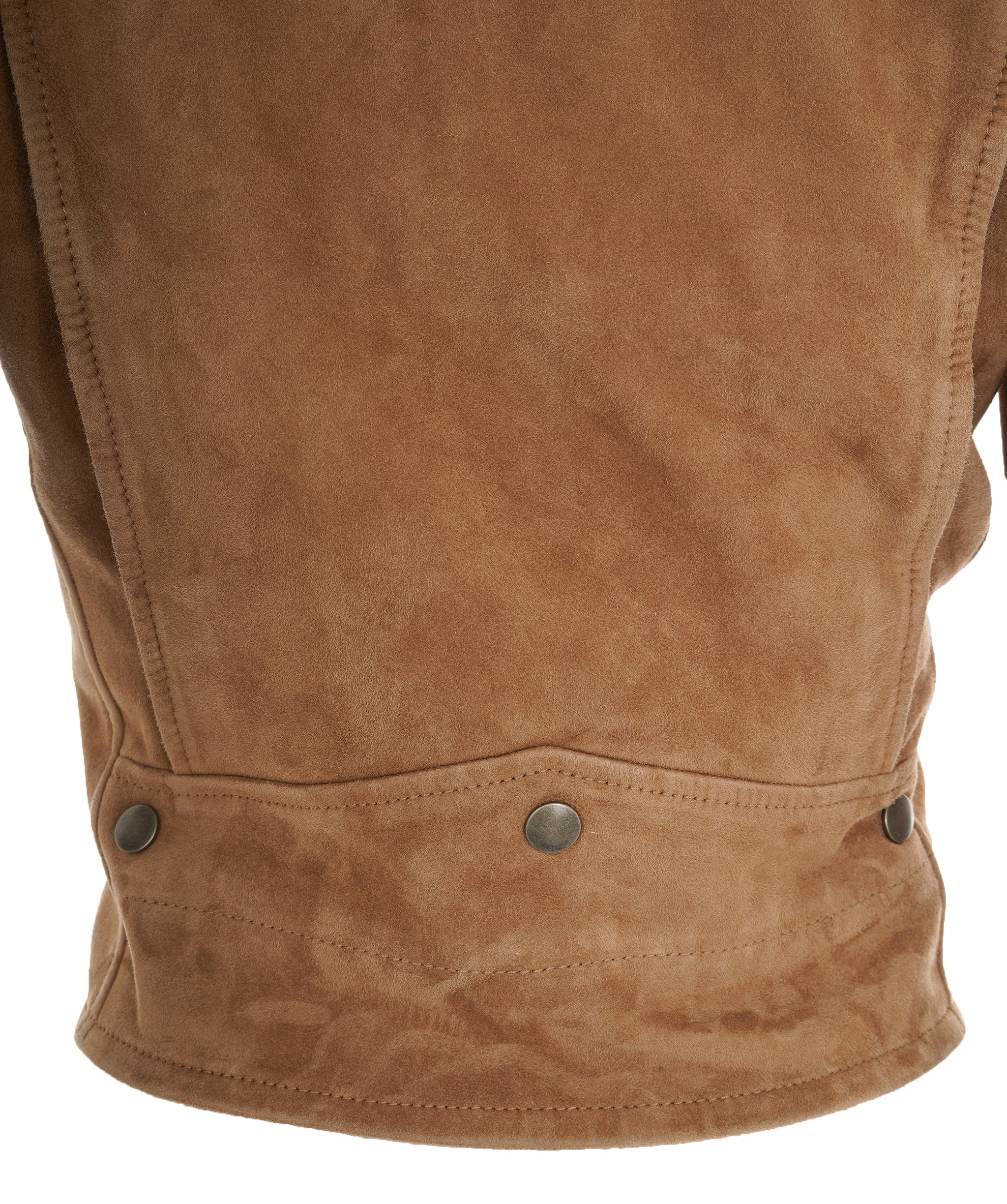 Yves Saint Laurent Saint Laurent – Classic Camel Suede Western Jacket ALC2419