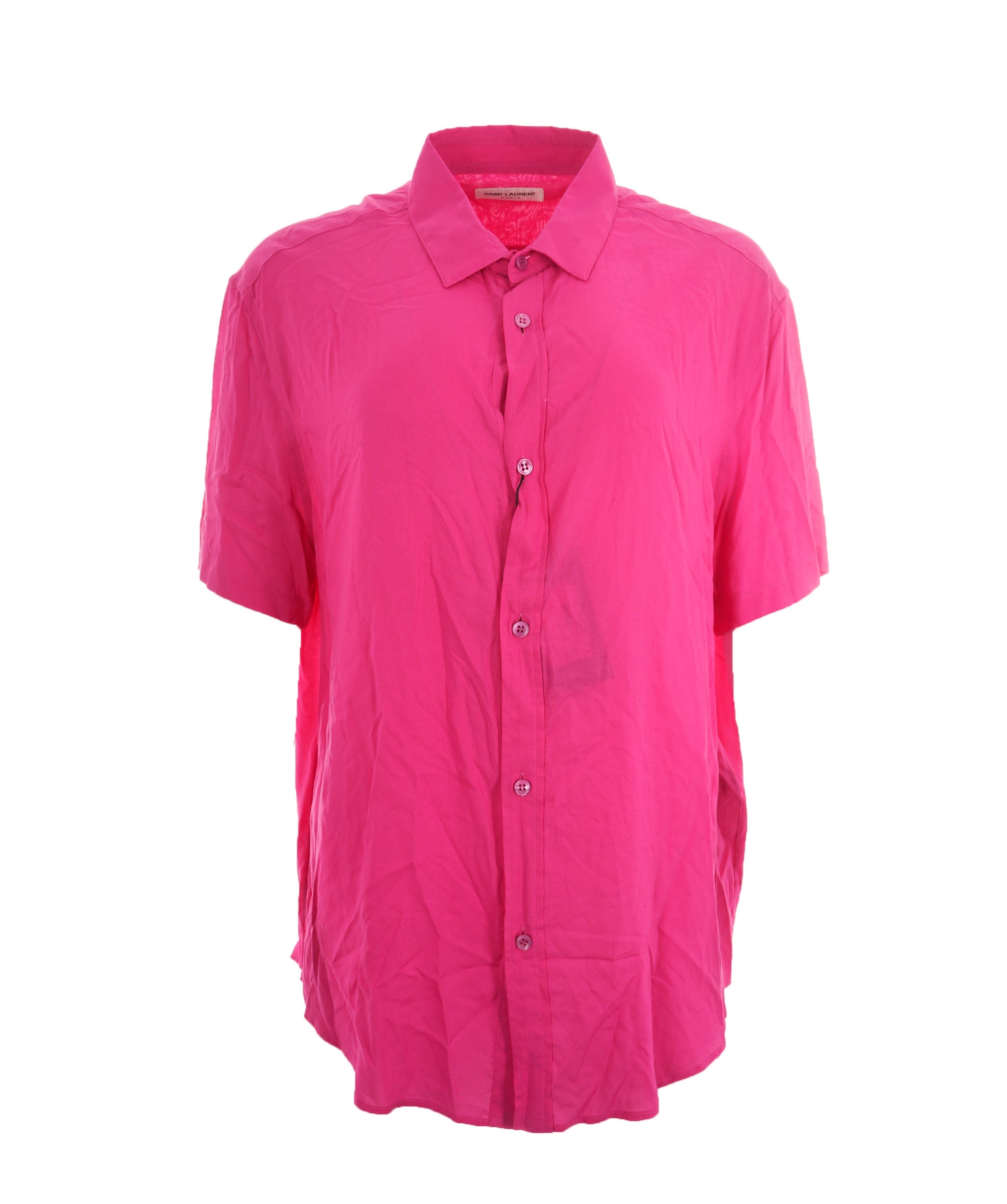 Yves Saint Laurent Saint Laurent Soft Pink Cotton Shirt ALC2466