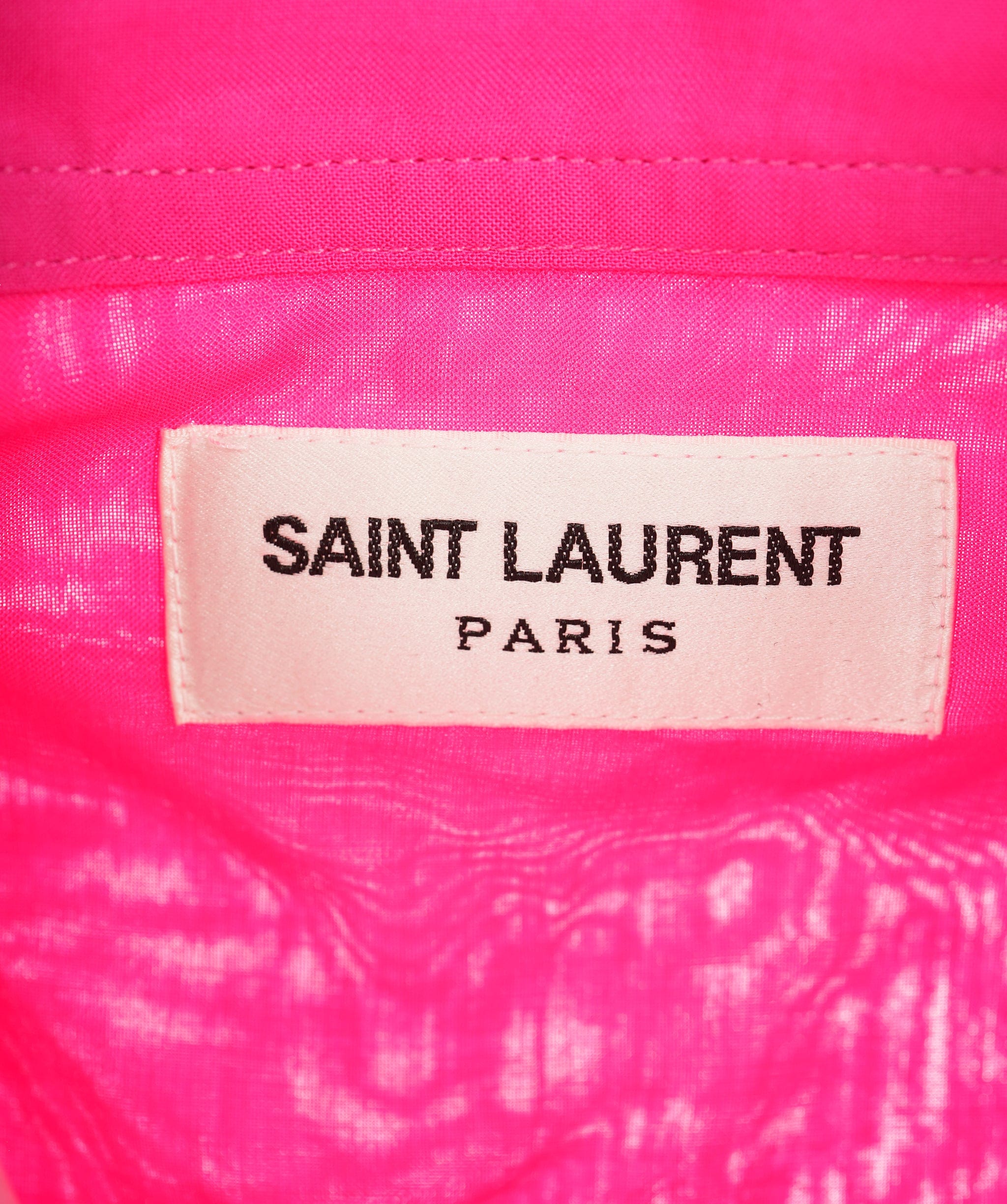 Yves Saint Laurent Saint Laurent Soft Pink Cotton Shirt ALC2466