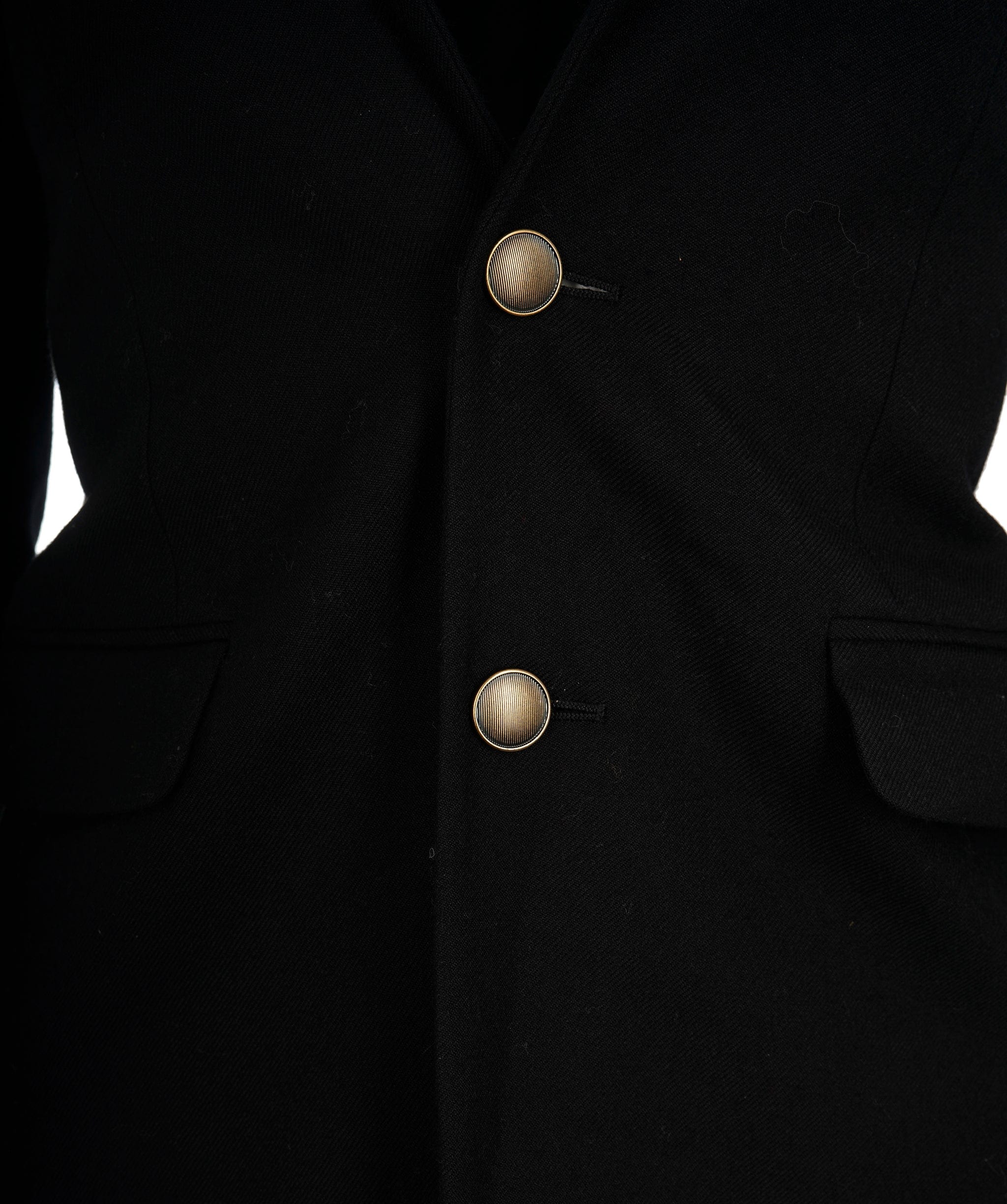 Yves Saint Laurent Saint Laurent – Tailored Wool Blazer in Classic Black ALC2430