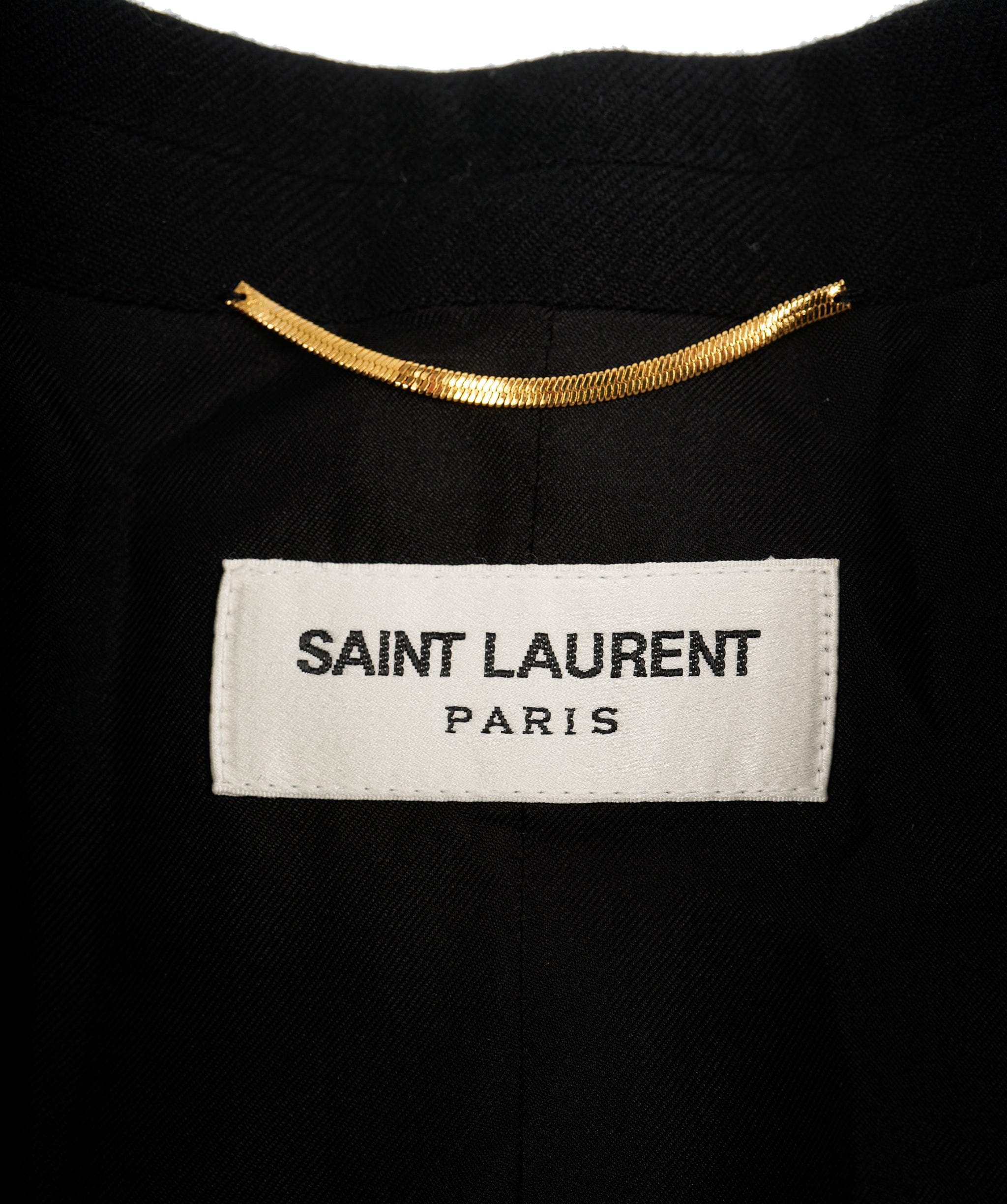 Yves Saint Laurent Saint Laurent – Tailored Wool Blazer in Classic Black ALC2430