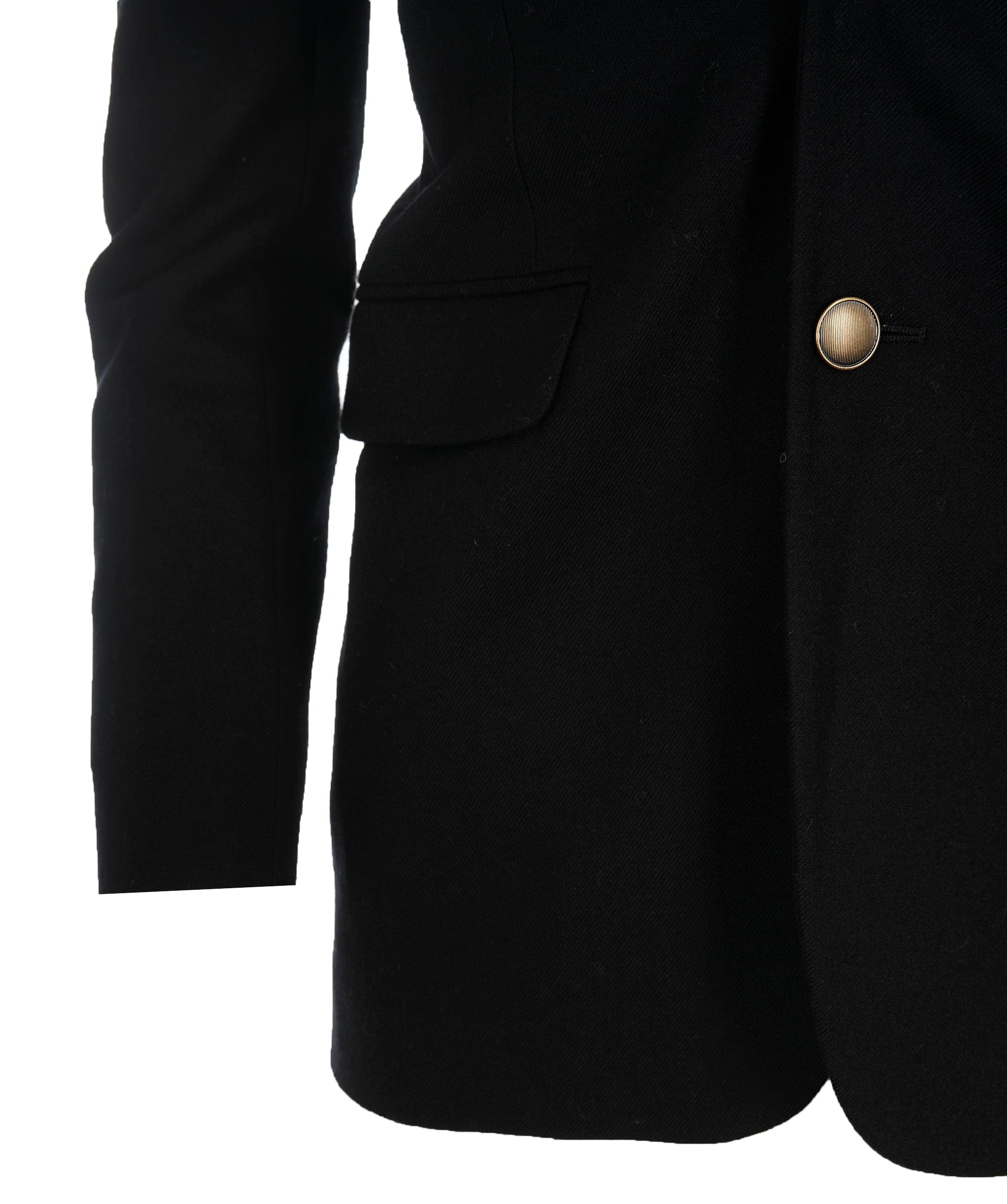 Yves Saint Laurent Saint Laurent – Tailored Wool Blazer in Classic Black ALC2430