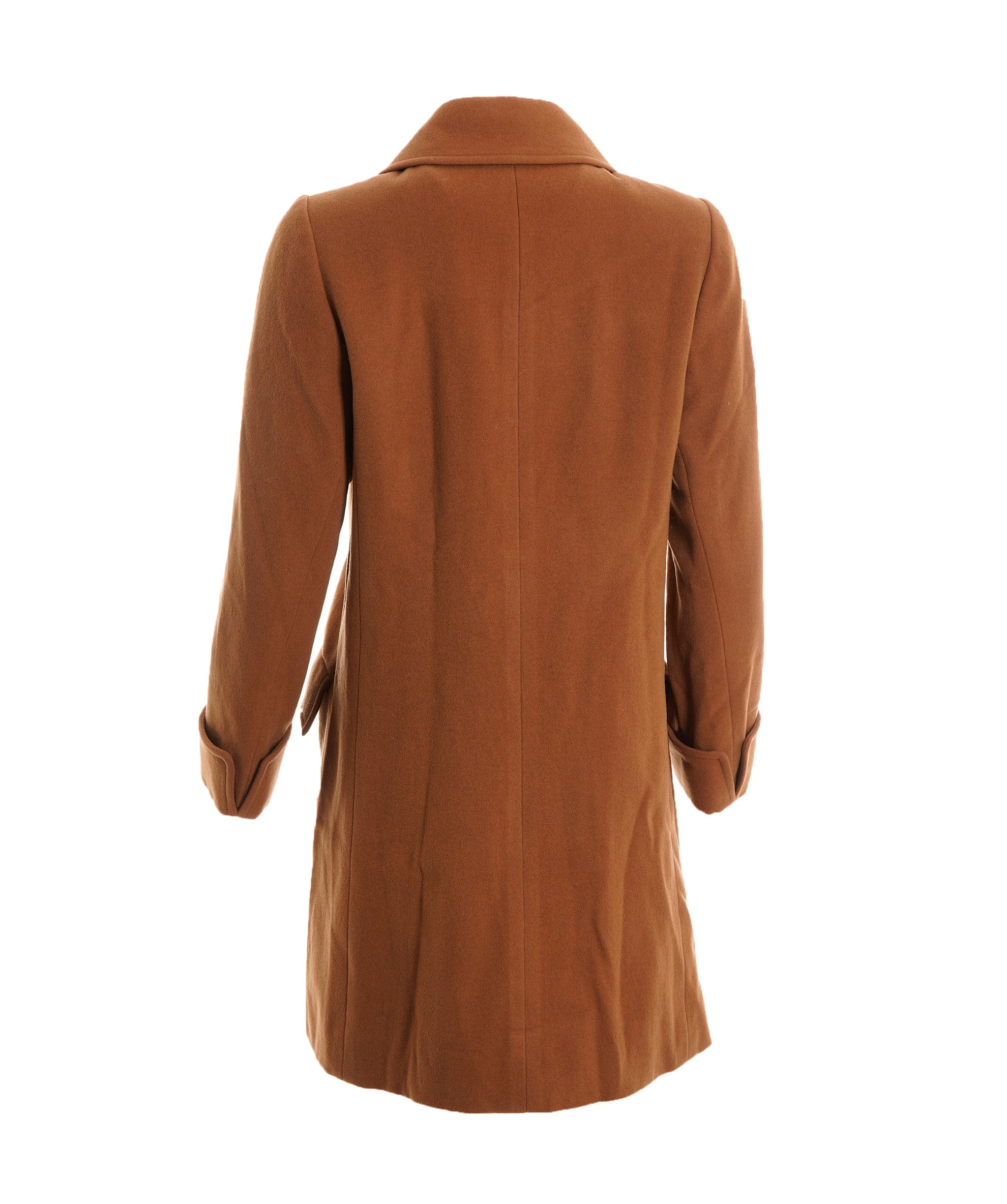 Yves Saint Laurent YSL Caramel Wool Coat ALC3006