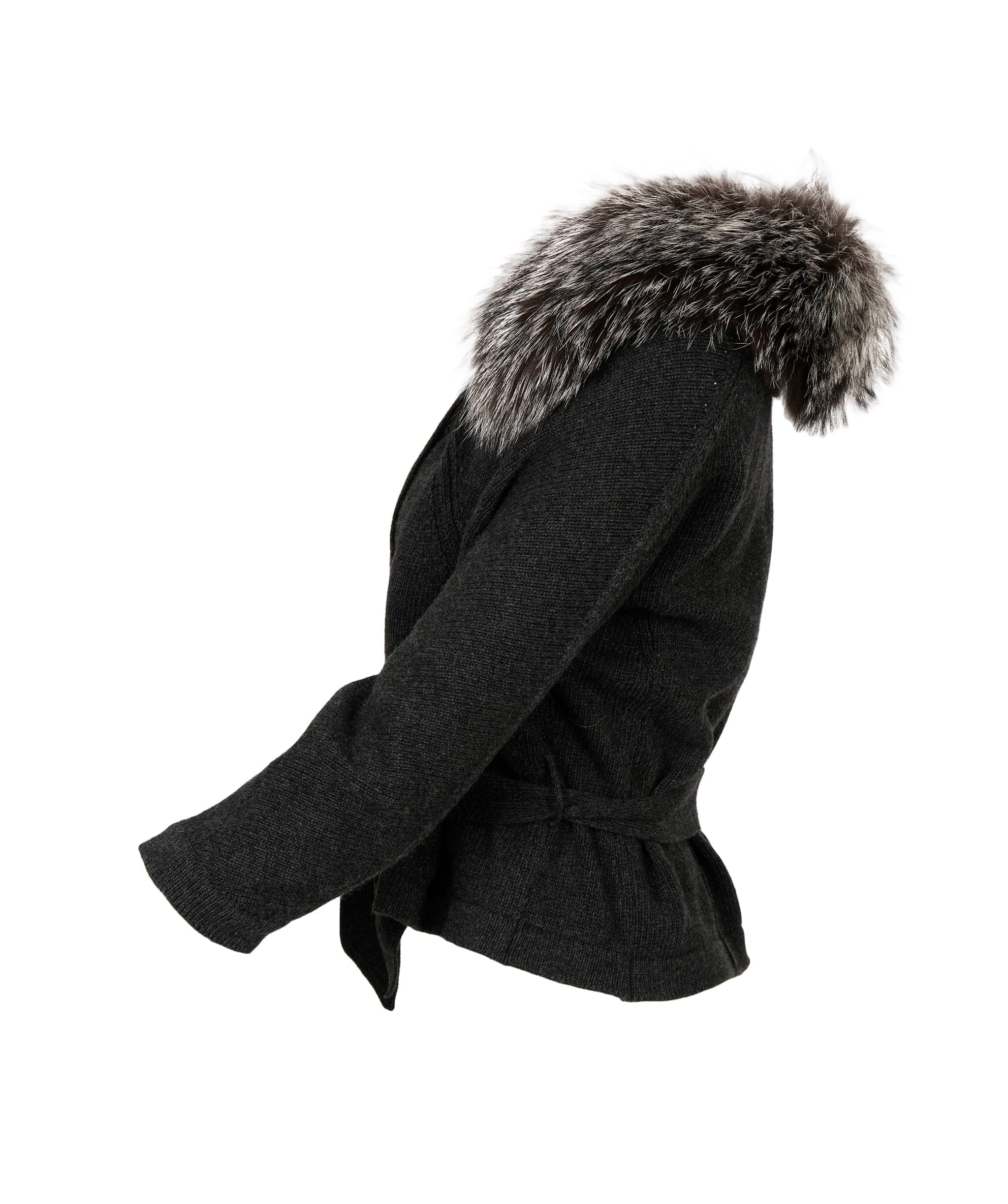 Yves Saint Laurent YSL Fur Cardigan ALC3134