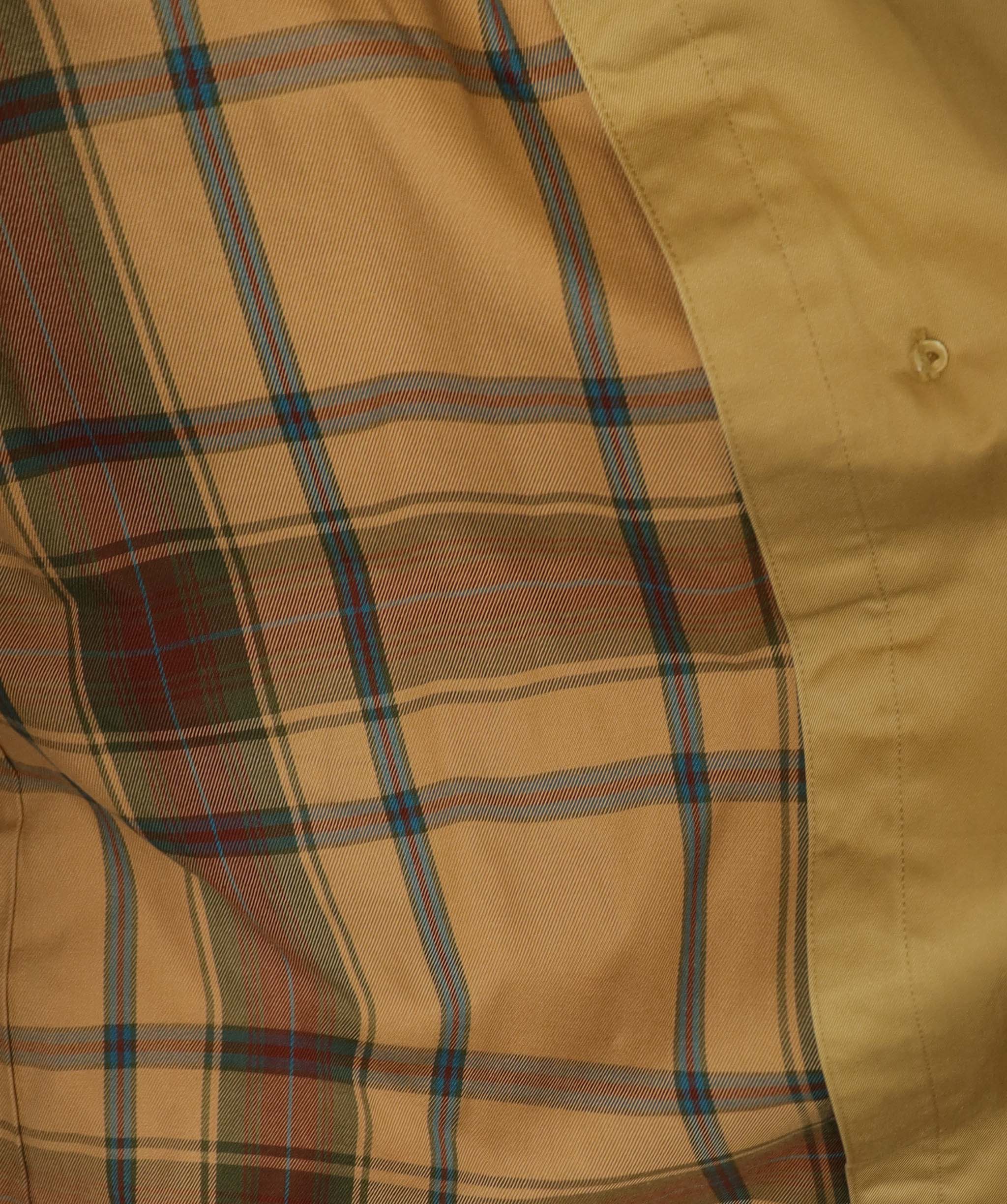 Yves Saint Laurent YSL Logo Trench Coat Beige DXBS4288