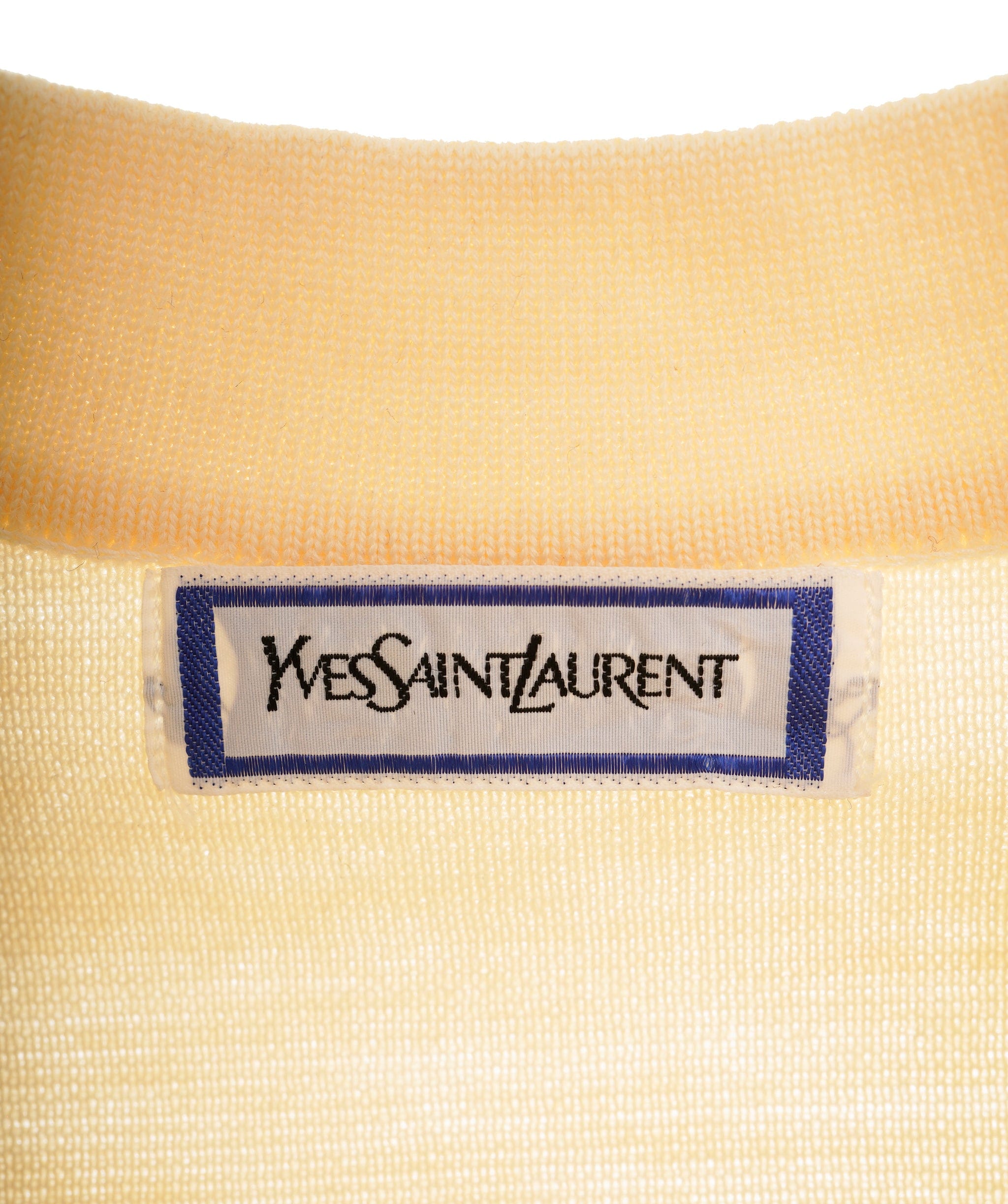 Yves Saint Laurent YSL Vintage V Neckline Cardigan ALC3540