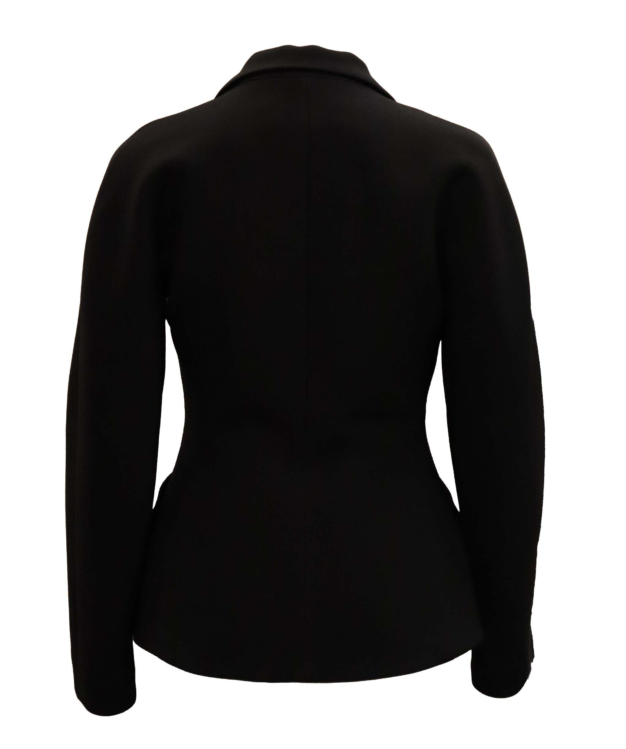 Yves Saint Laurent Yves Saint Laurent maria grazia black bar jacket AGC2682