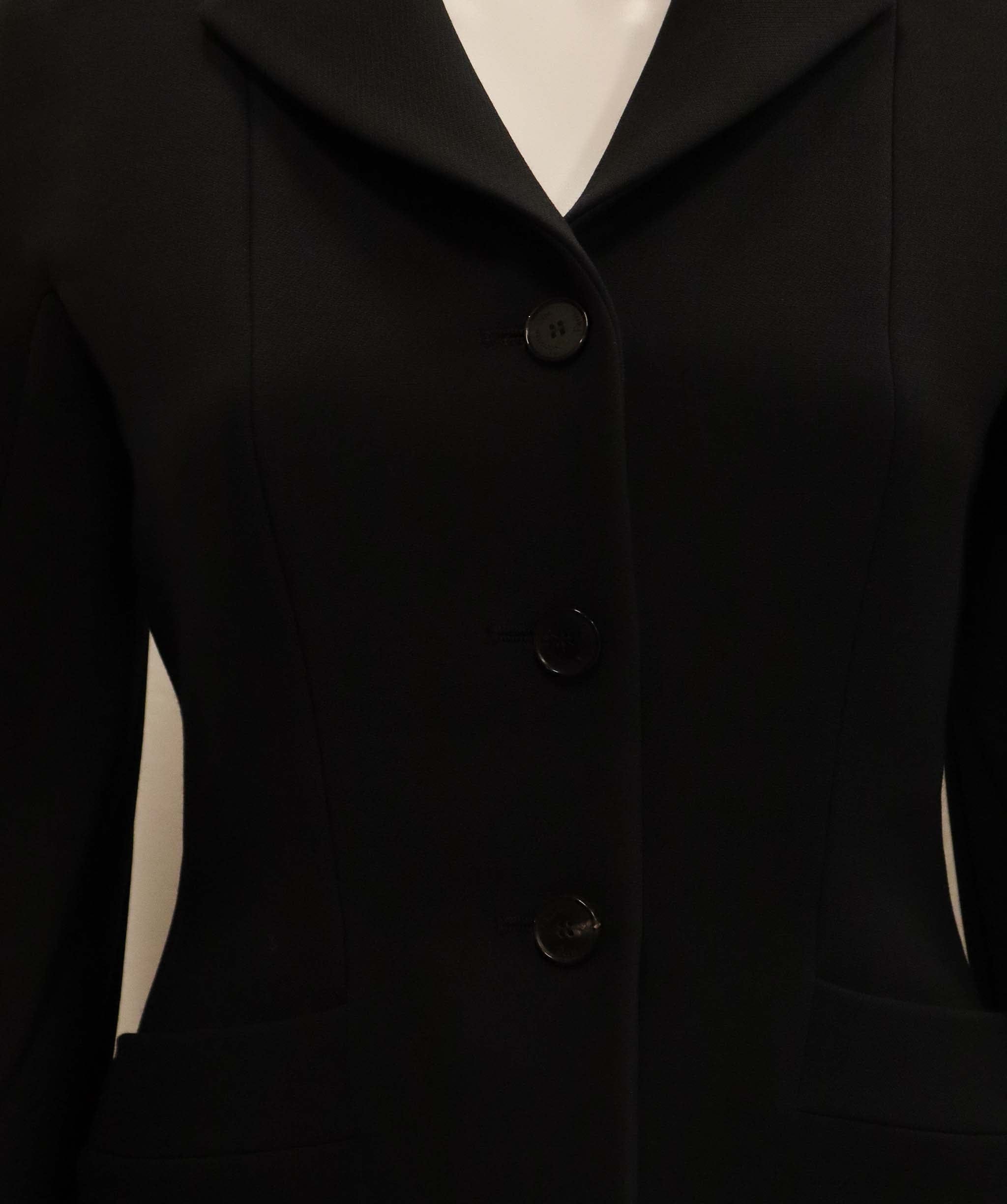 Yves Saint Laurent Yves Saint Laurent maria grazia black bar jacket AGC2682