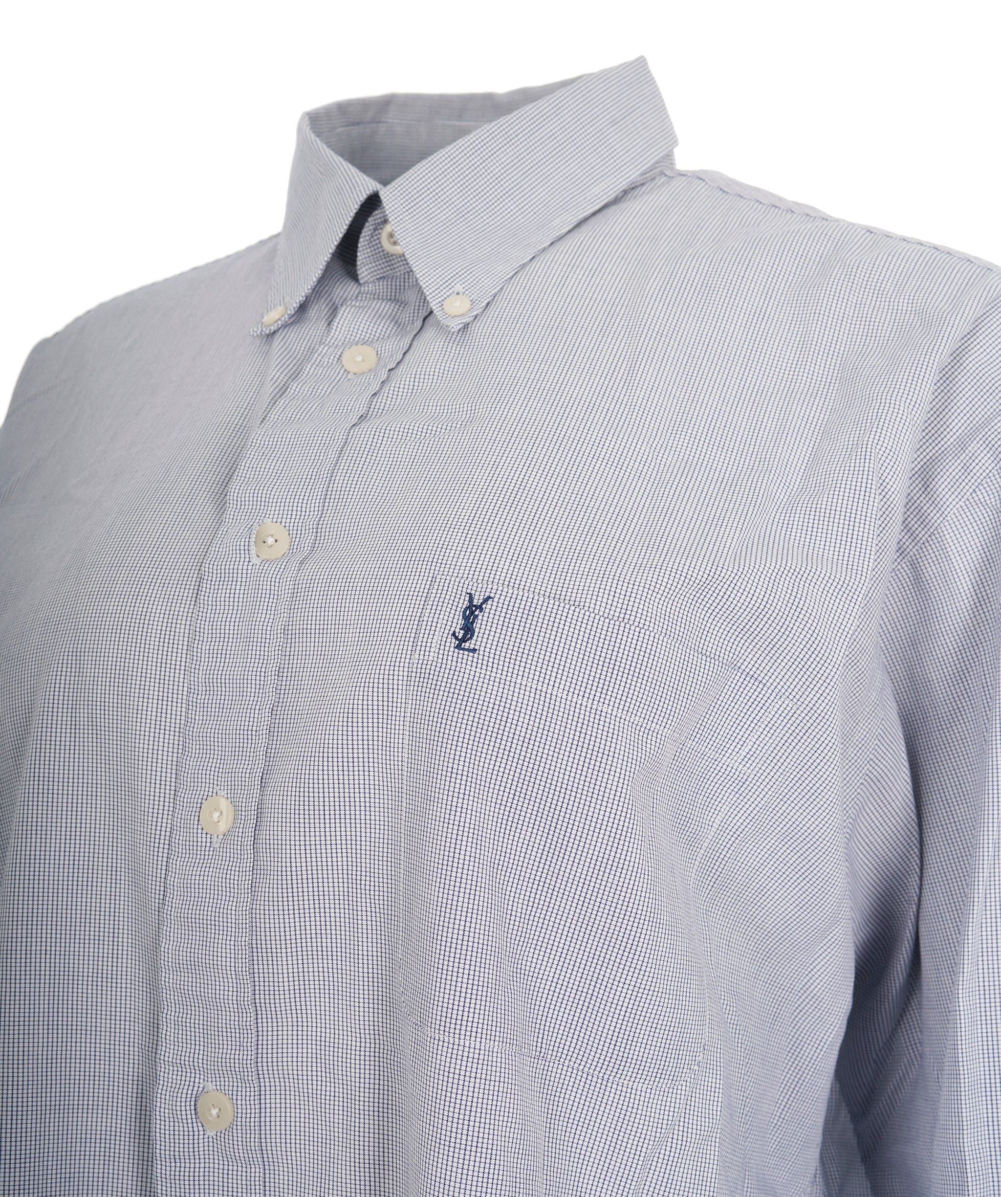 Yves Saint Laurent Yves Saint Laurent Vintage Monochrome Shirt ALL1020