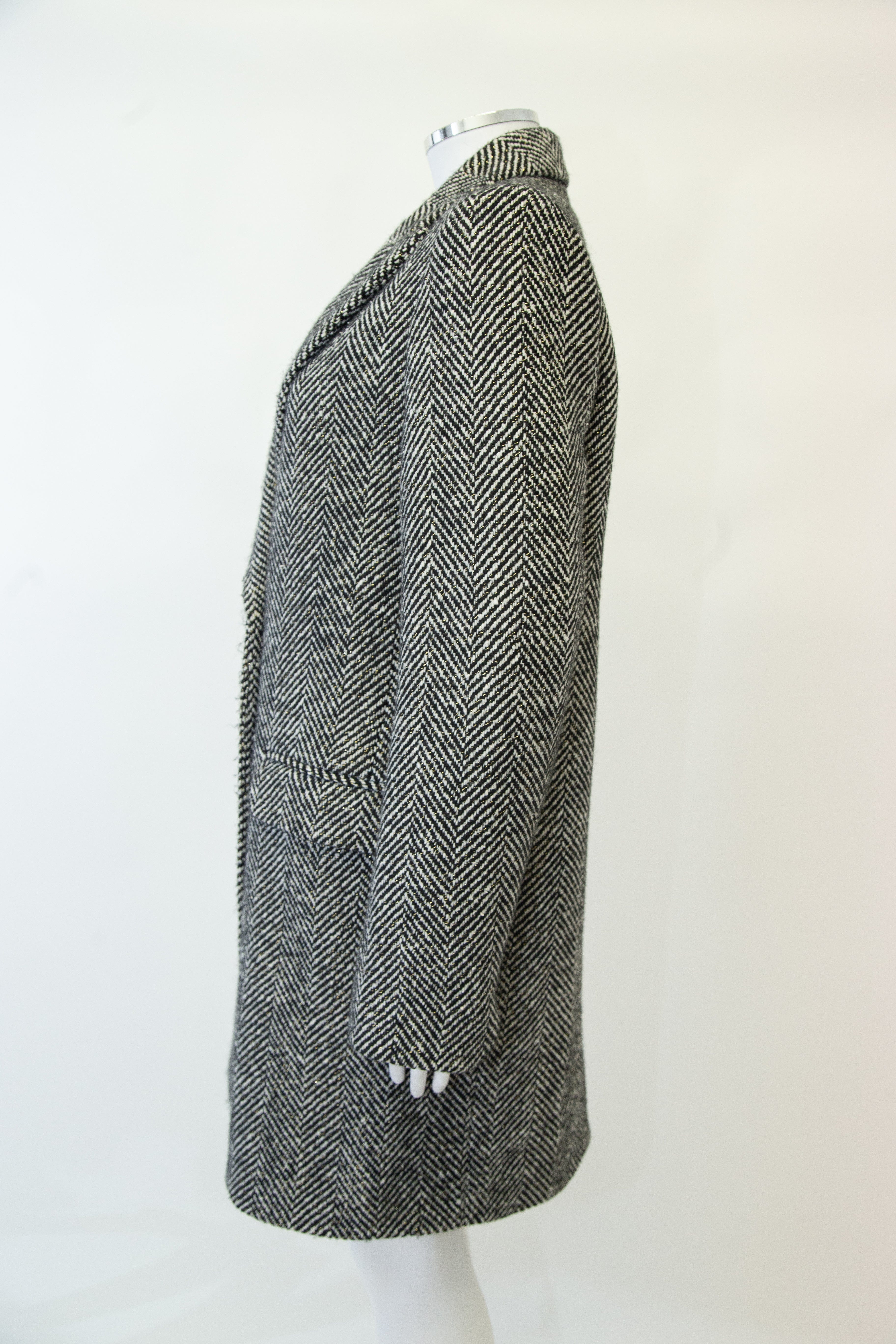Zadig & Voltaire Zadig & Voltaire Coat Grey Herringbone 12
