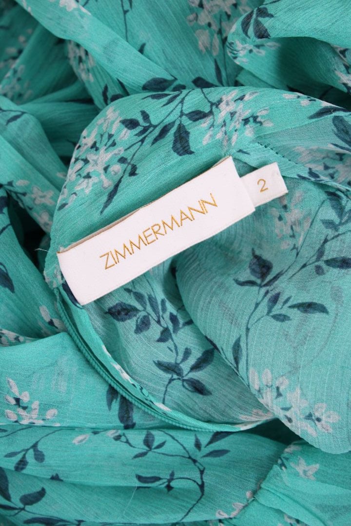 Zimmermann Zimmermann Dress Turquoise M