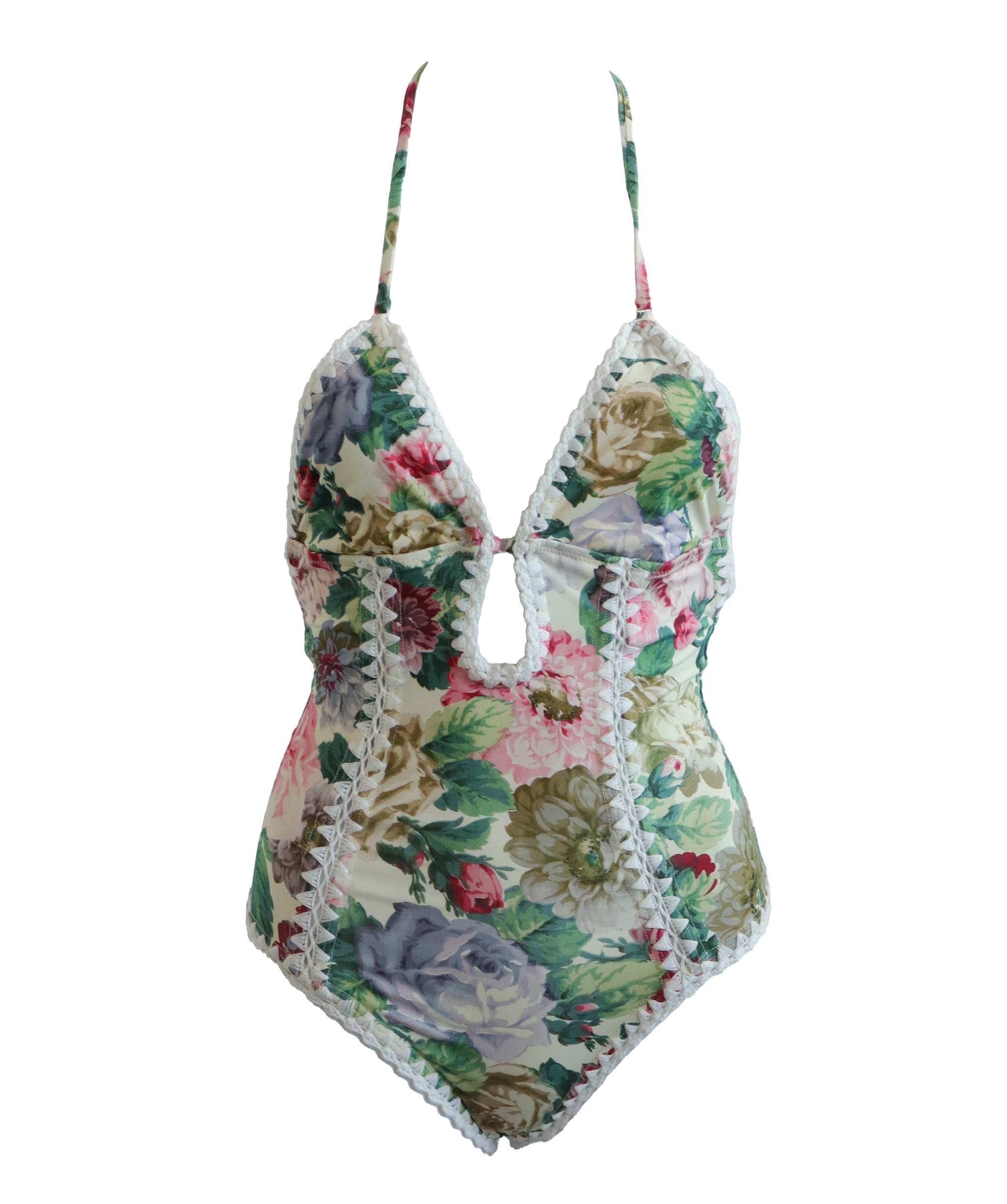 Zimmermann ZIMMERMANN SWIMWEAR ROSE FLORAL SIZE US 2-4 ASC7277