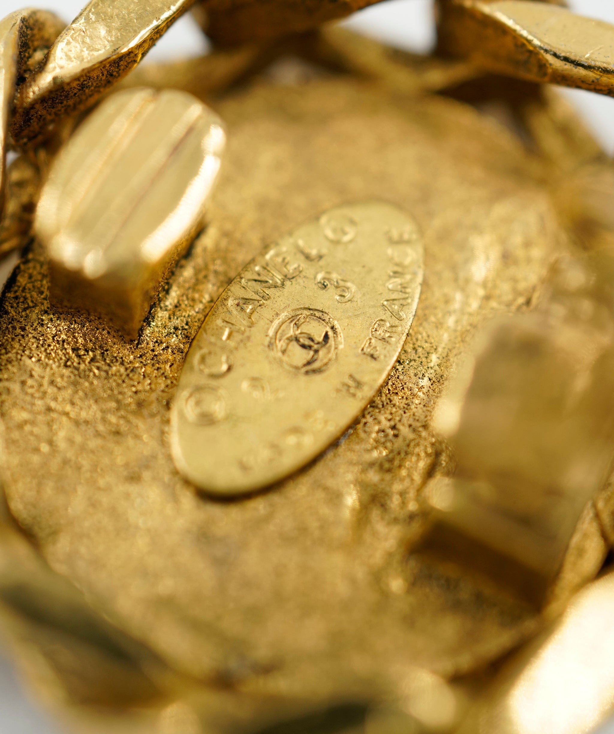 Chanel chanel earrings diamonte ALC0137