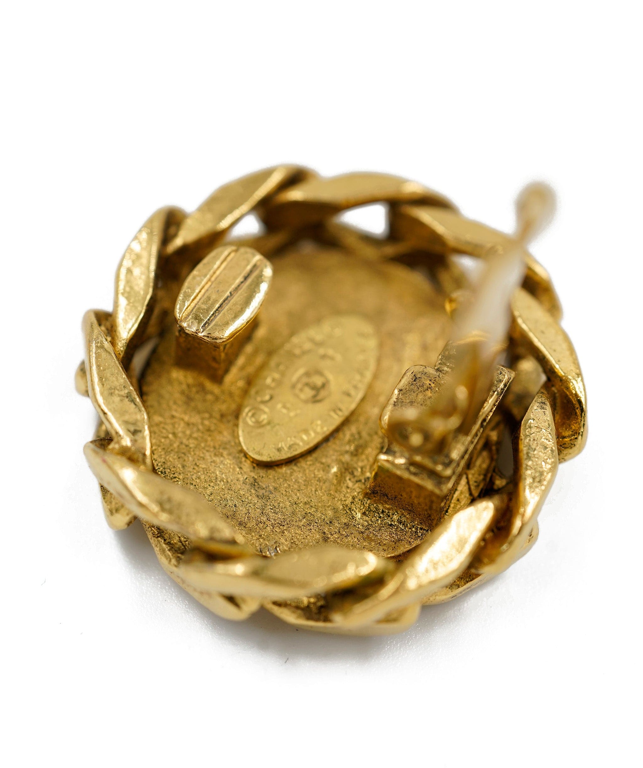 Chanel chanel earrings diamonte ALC0137